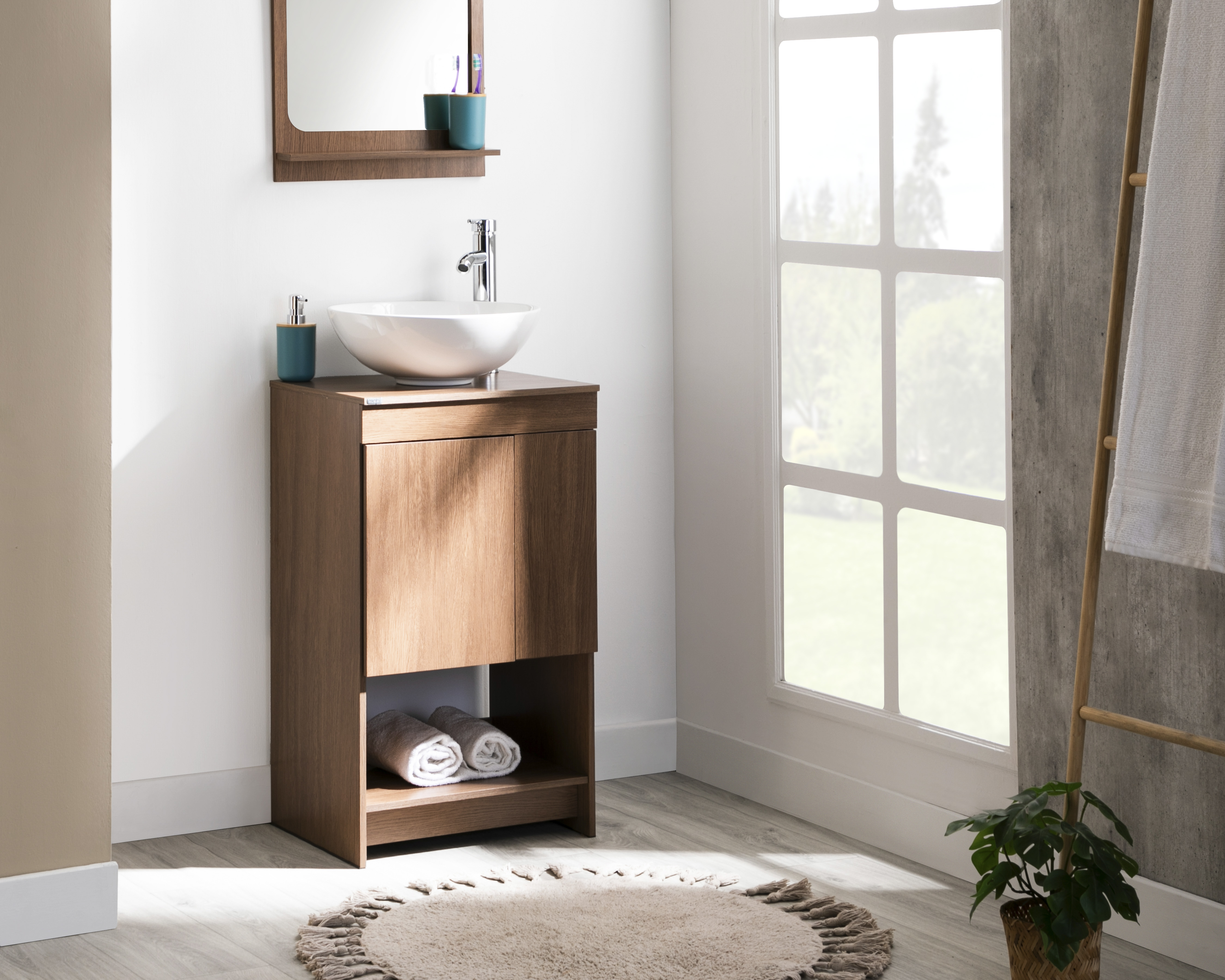 Mueble para Baño Mobi Tucson Nogal