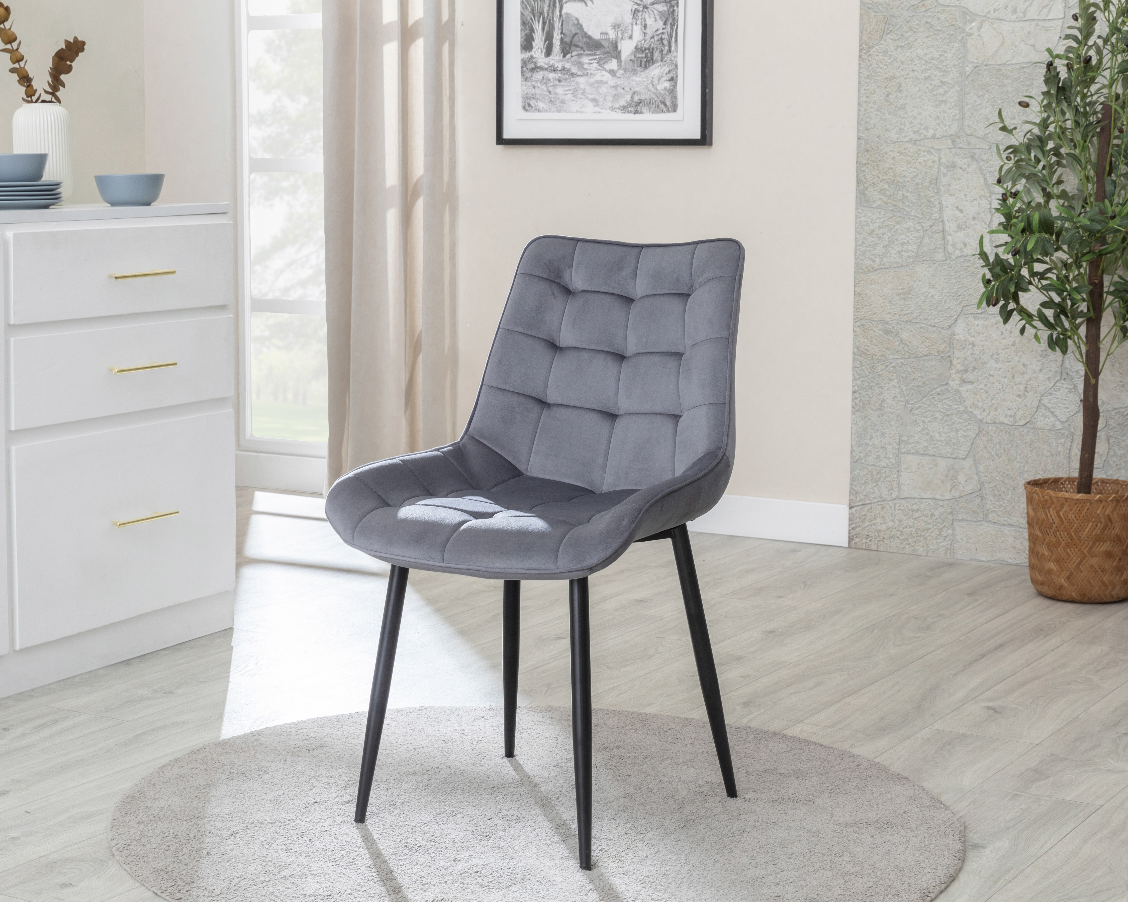 Silla para Comedor Lucía Gris