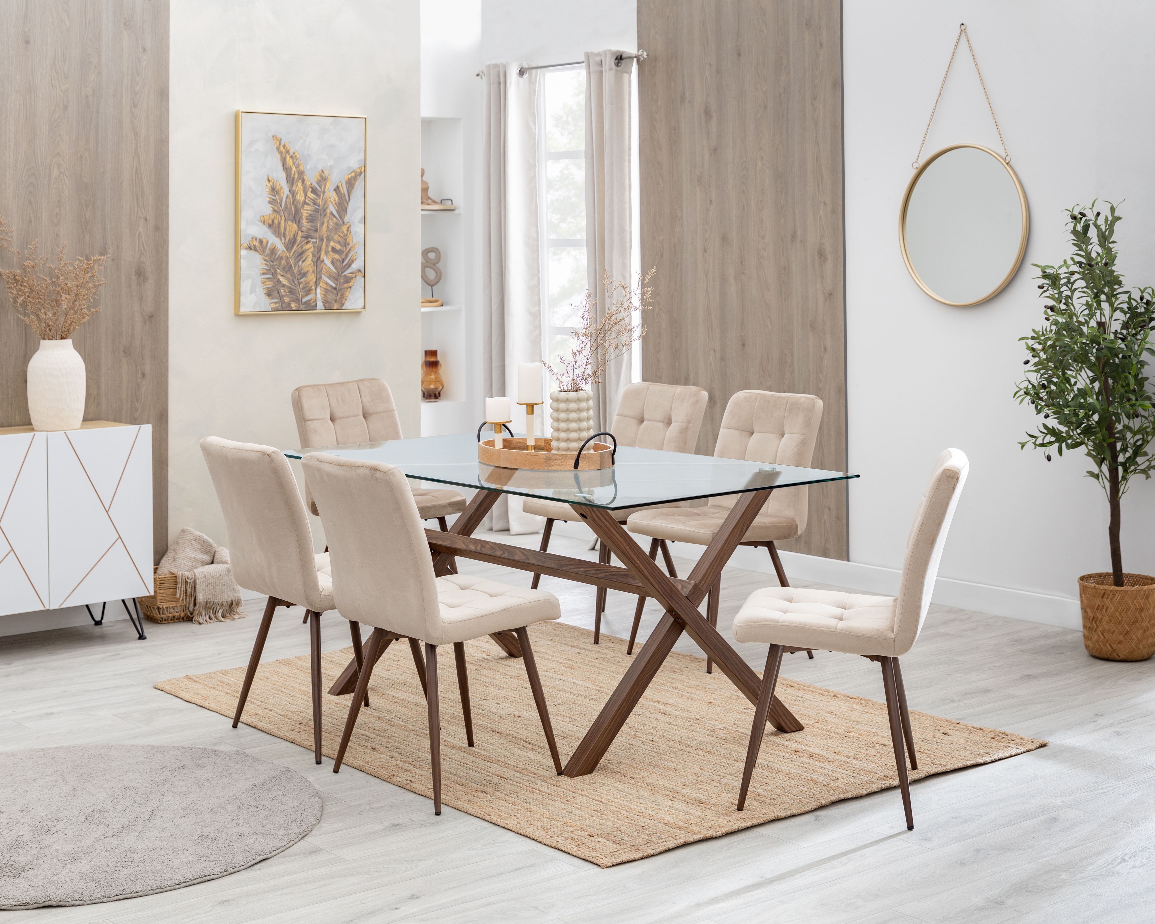 Comedor Caracas con 6 Sillas
