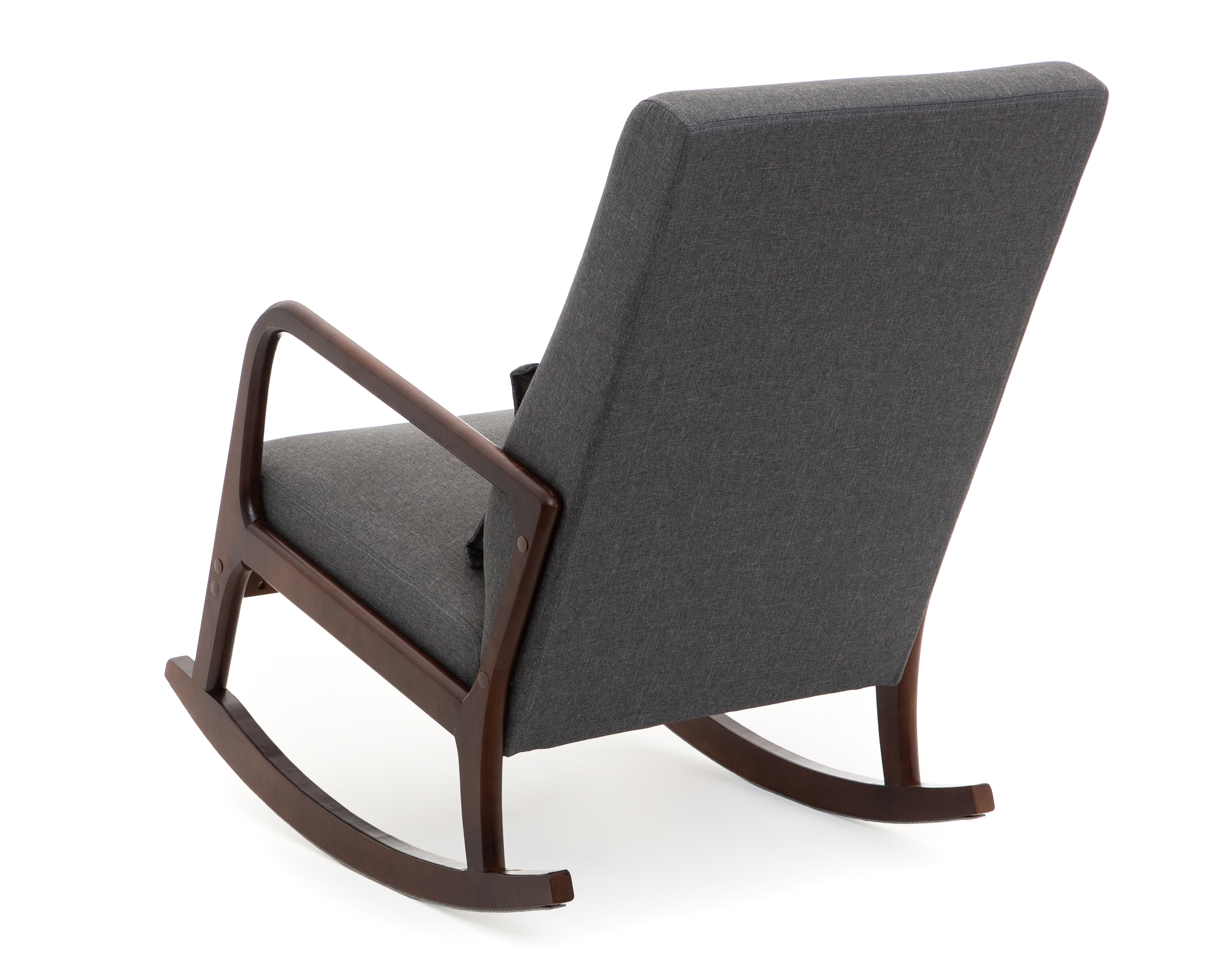 Foto 5 | Foto 5 | Silla Mecedora con Taburete Gris Ikal Dublin