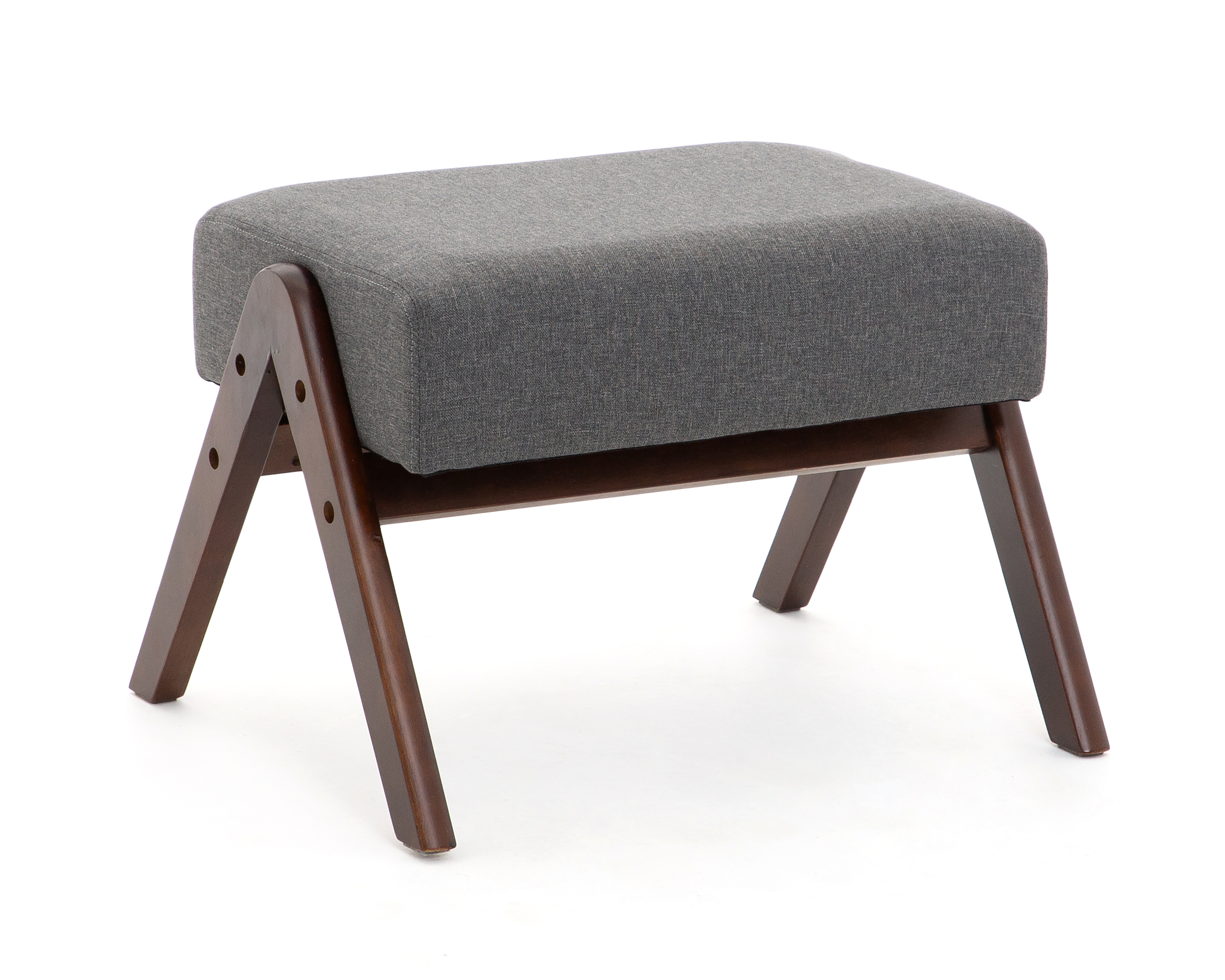 Foto 7 | Foto 7 | Silla Mecedora con Taburete Gris Ikal Dublin