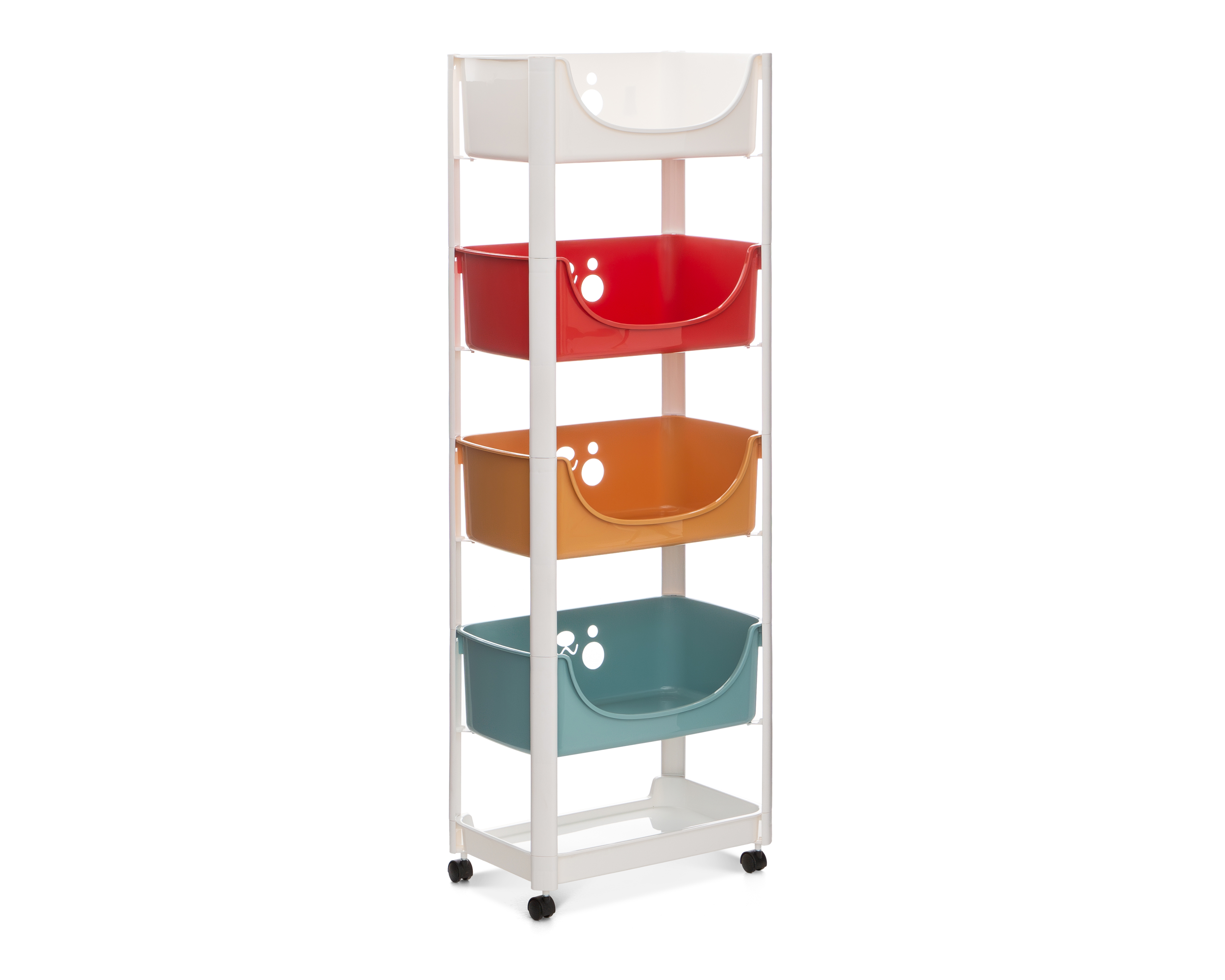 Foto 3 | Foto 3 | Carrito Multiusos de Plástico +Simple Maple Multicolor