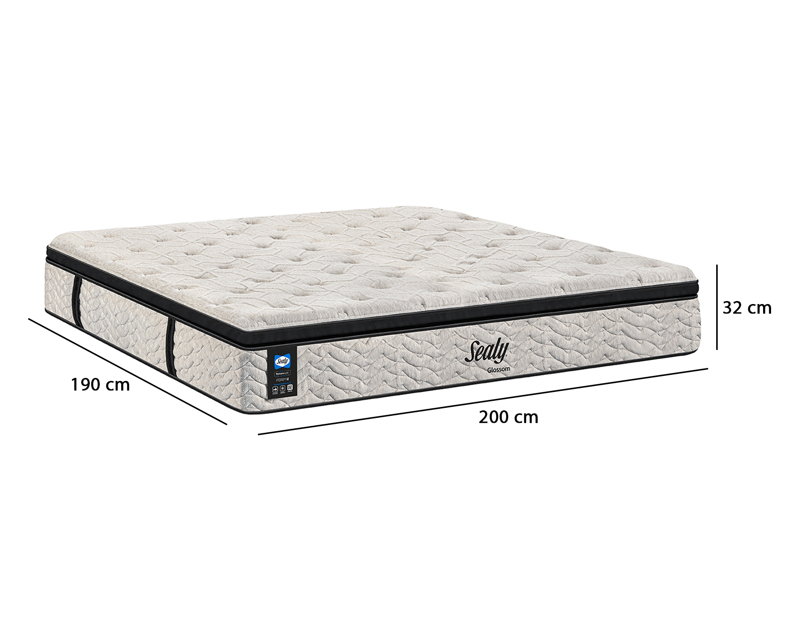 Foto 9 pulgar | Foto 8 | Colchón King Size Sealy Glossom