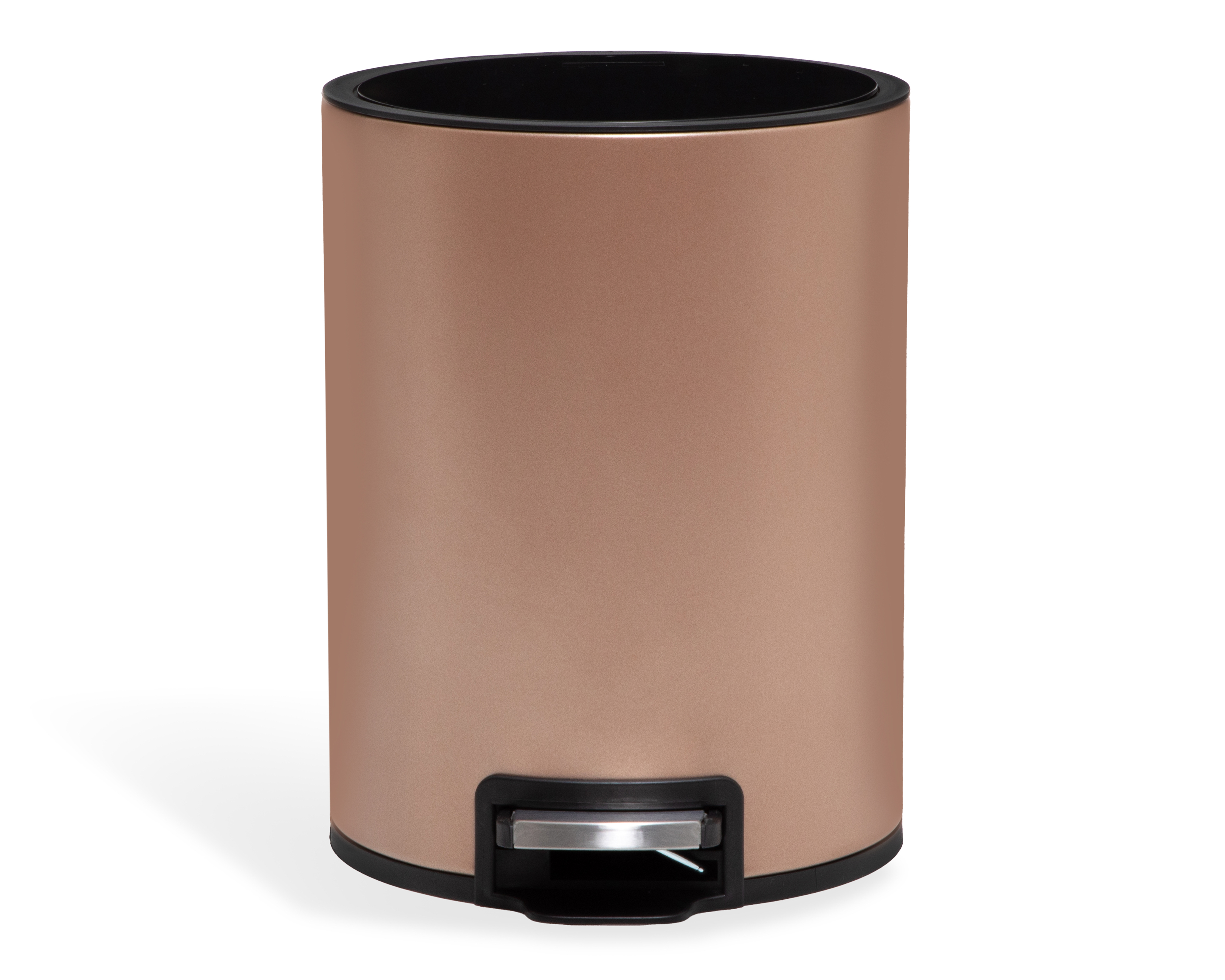 Foto 2 pulgar | Foto 1 | Bote de Basura de Metal +Simple Virgo Dorado