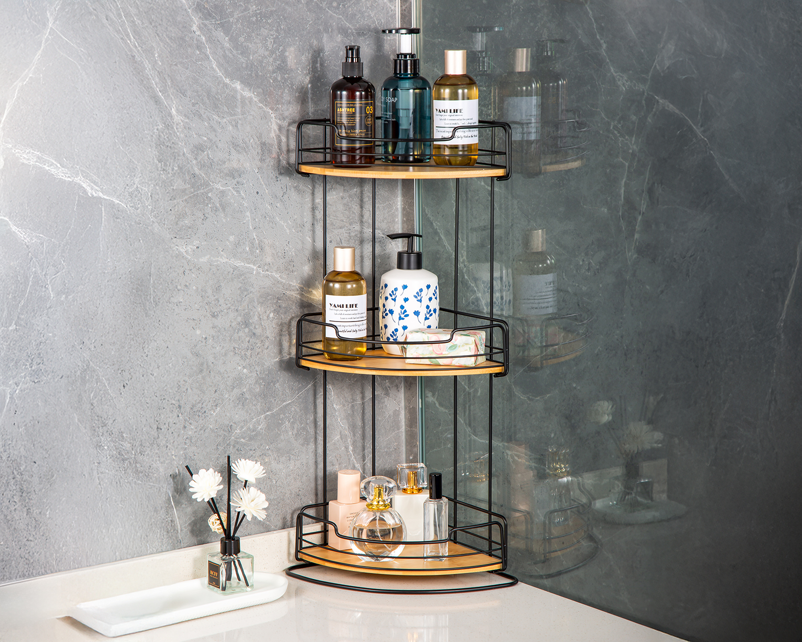 Foto 4 pulgar | Foto 3 | Organizador para Baño +Simple Nitzia