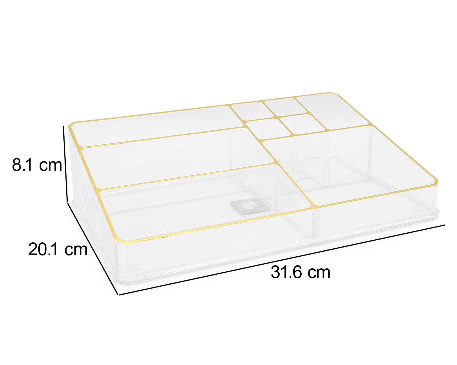 Foto 5 | Foto 5 | Organizador para Maquillaje de Plástico +Simple Ópalo Transparente
