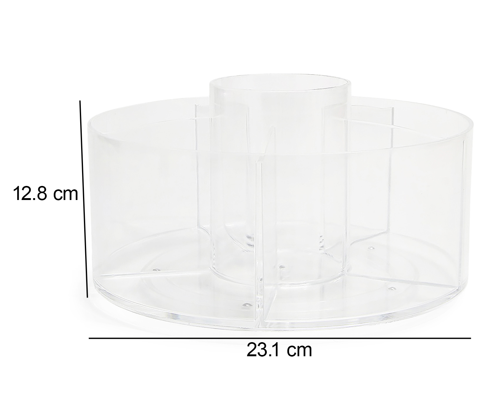 Foto 5 | Foto 5 | Organizador para Maquillaje de Plástico +Simple Aqua Transparente