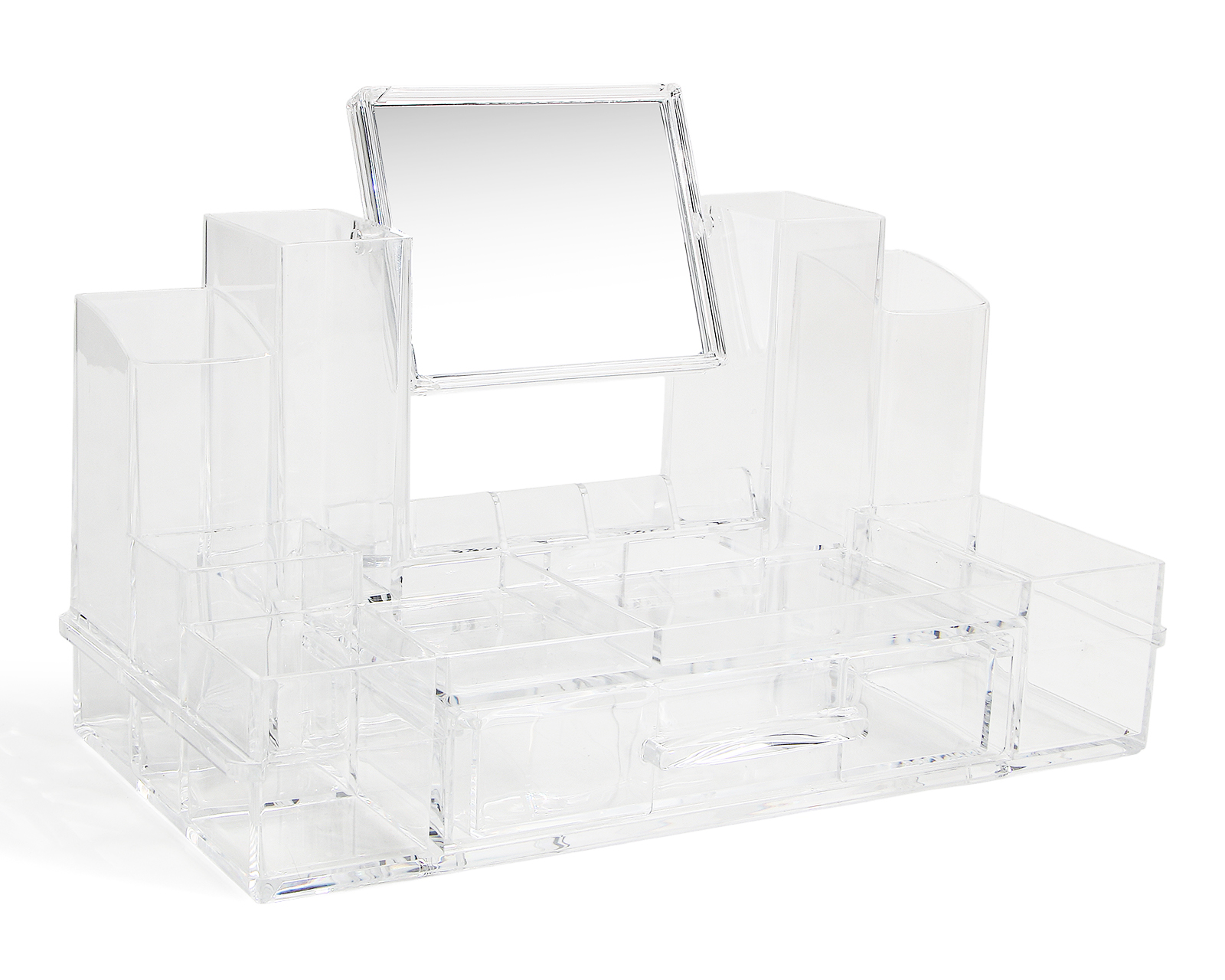 Foto 2 | Foto 2 | Organizador para Maquillaje de Plástico +Simple Amatista Transparente