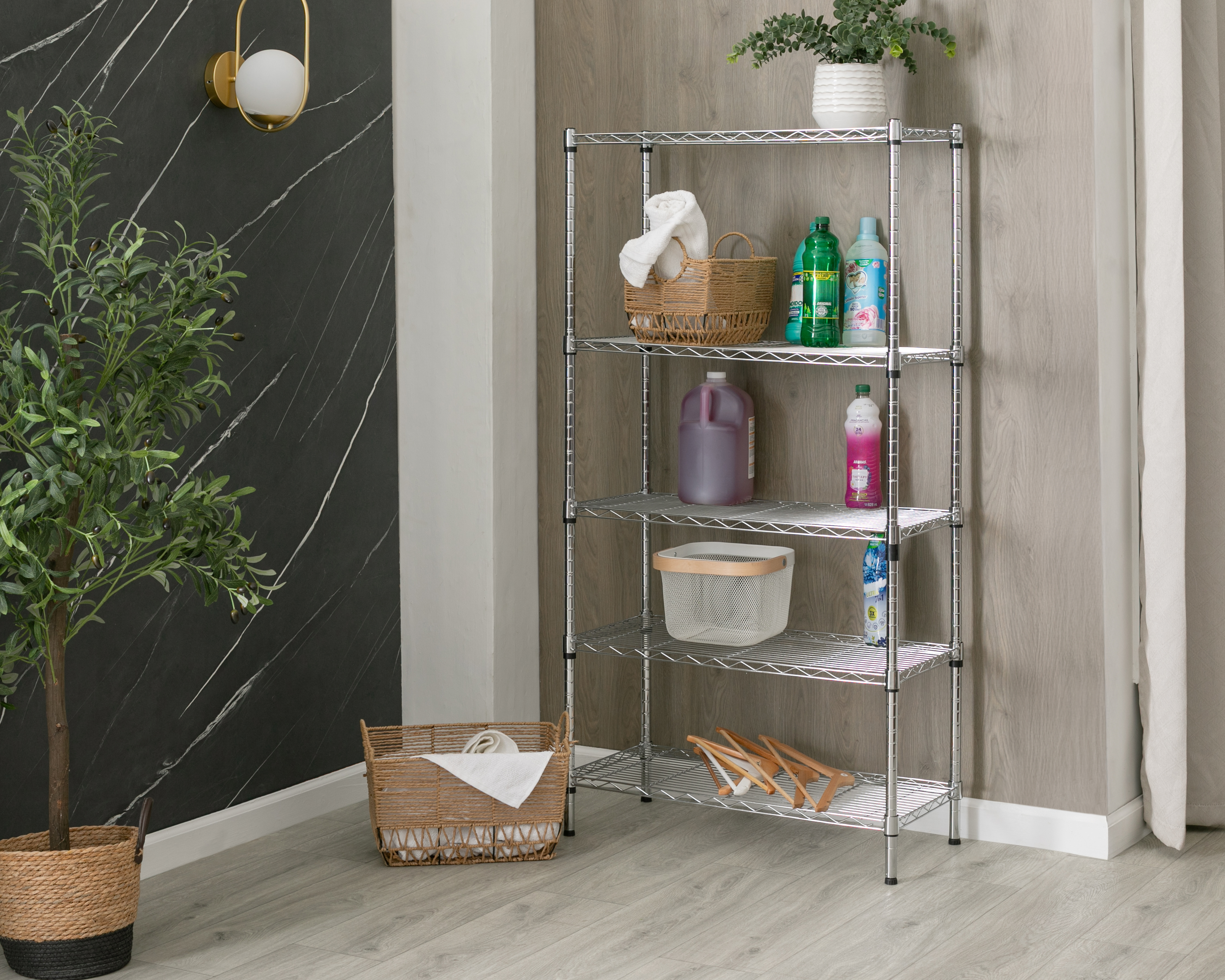 Estante de Metal +Simple Argos 5 Entrepaños