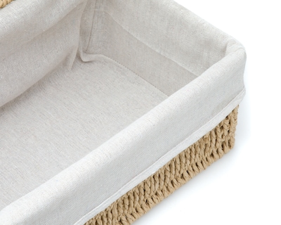 Foto 5 | Foto 5 | Cesto para Baño +Simple Tejido 3 Piezas