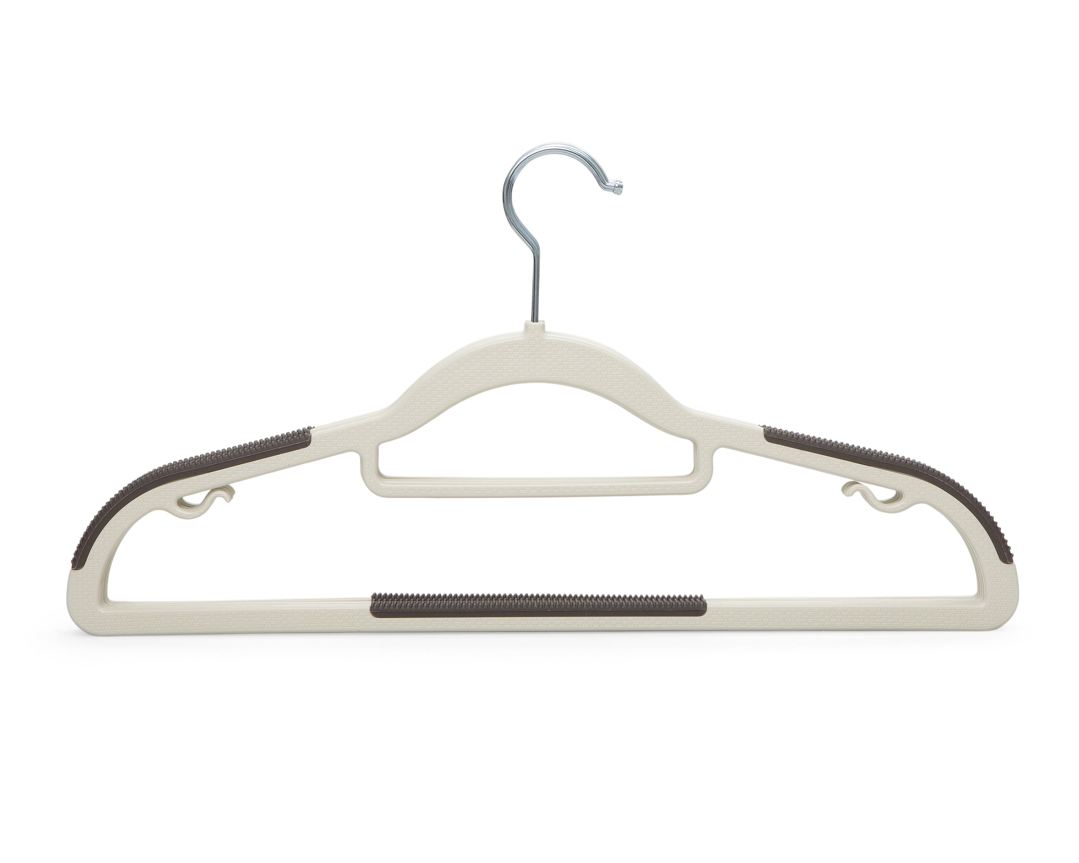 Foto 1 | Foto 1 | Gancho para Ropa de Plástico +Simple Blanco 50 Piezas