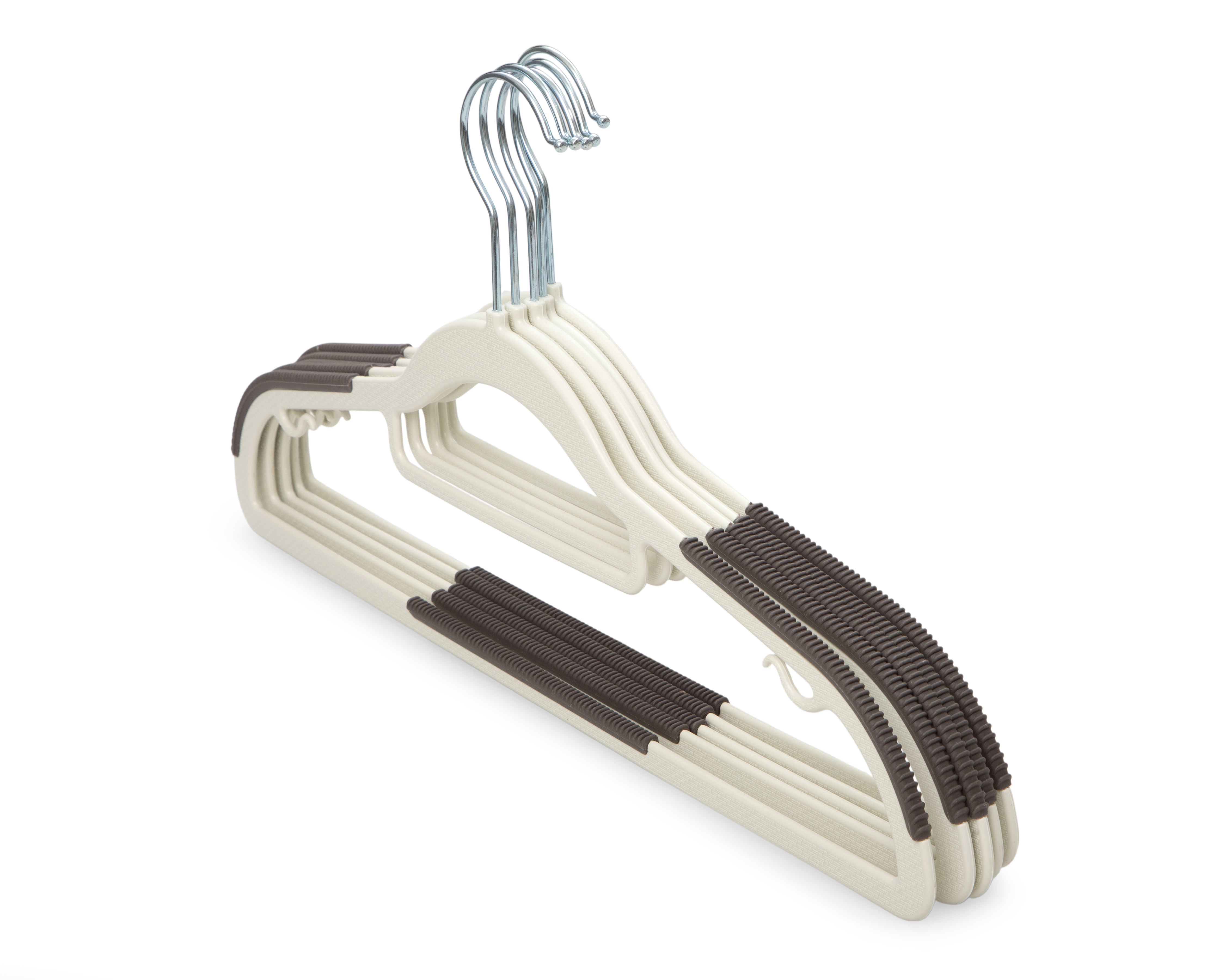 Foto 2 | Foto 2 | Gancho para Ropa de Plástico +Simple Blanco 50 Piezas