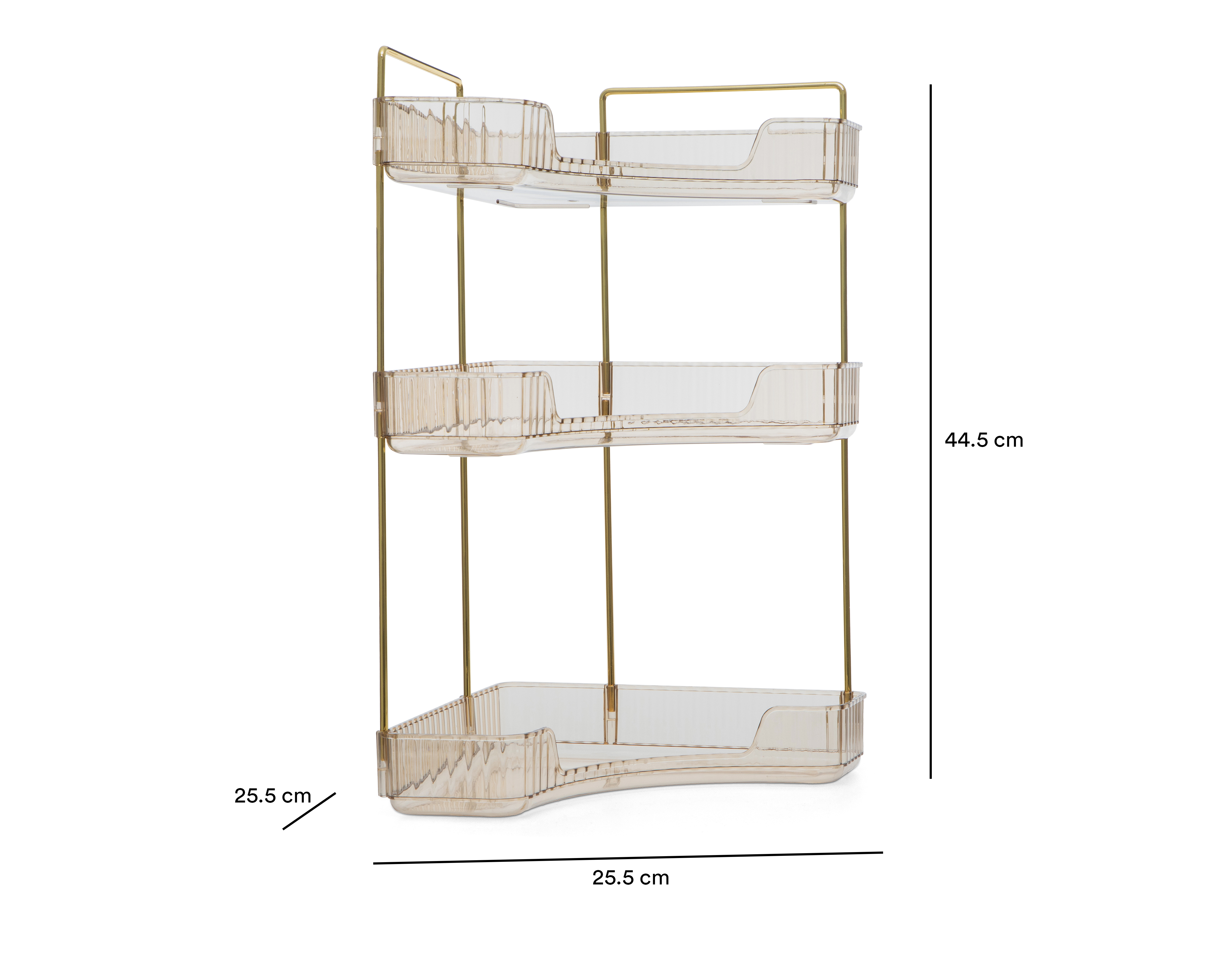 Foto 5 | Foto 5 | Organizador para Baño +Simple Bonnie Dorado