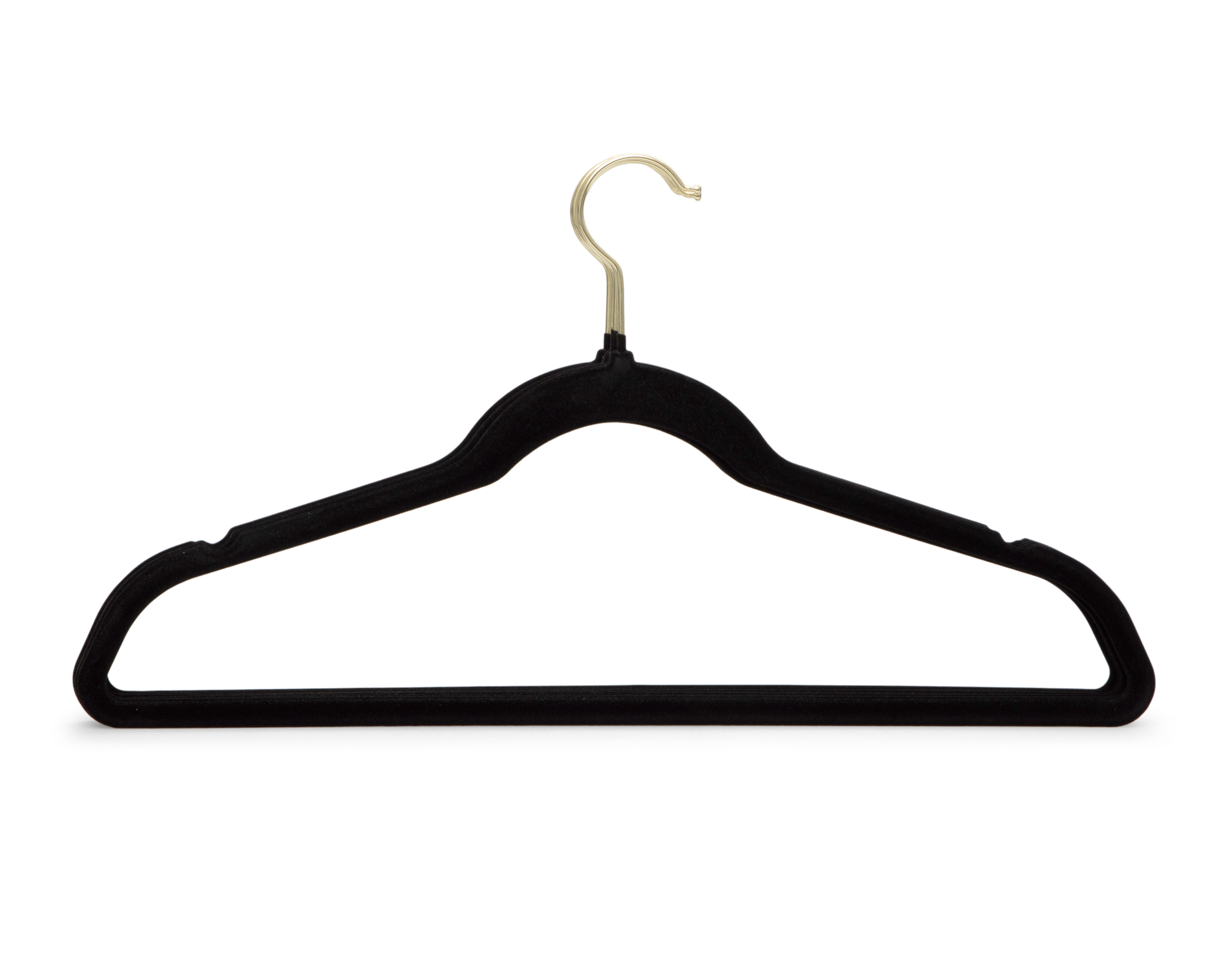 Foto 1 | Foto 1 | Gancho para Ropa de Velvet +Simple Negro 50 Piezas