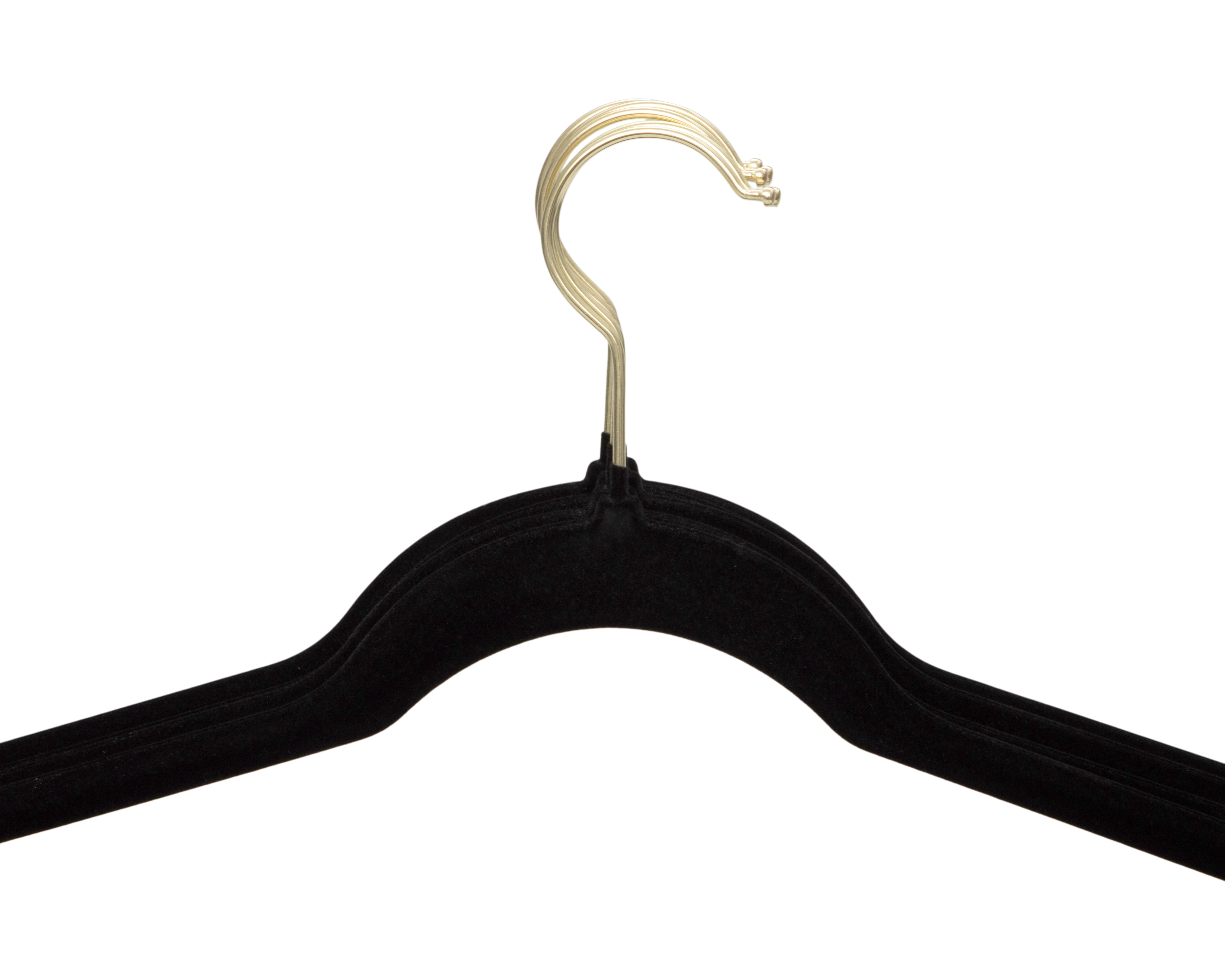 Foto 4 | Foto 4 | Gancho para Ropa de Velvet +Simple Negro 50 Piezas