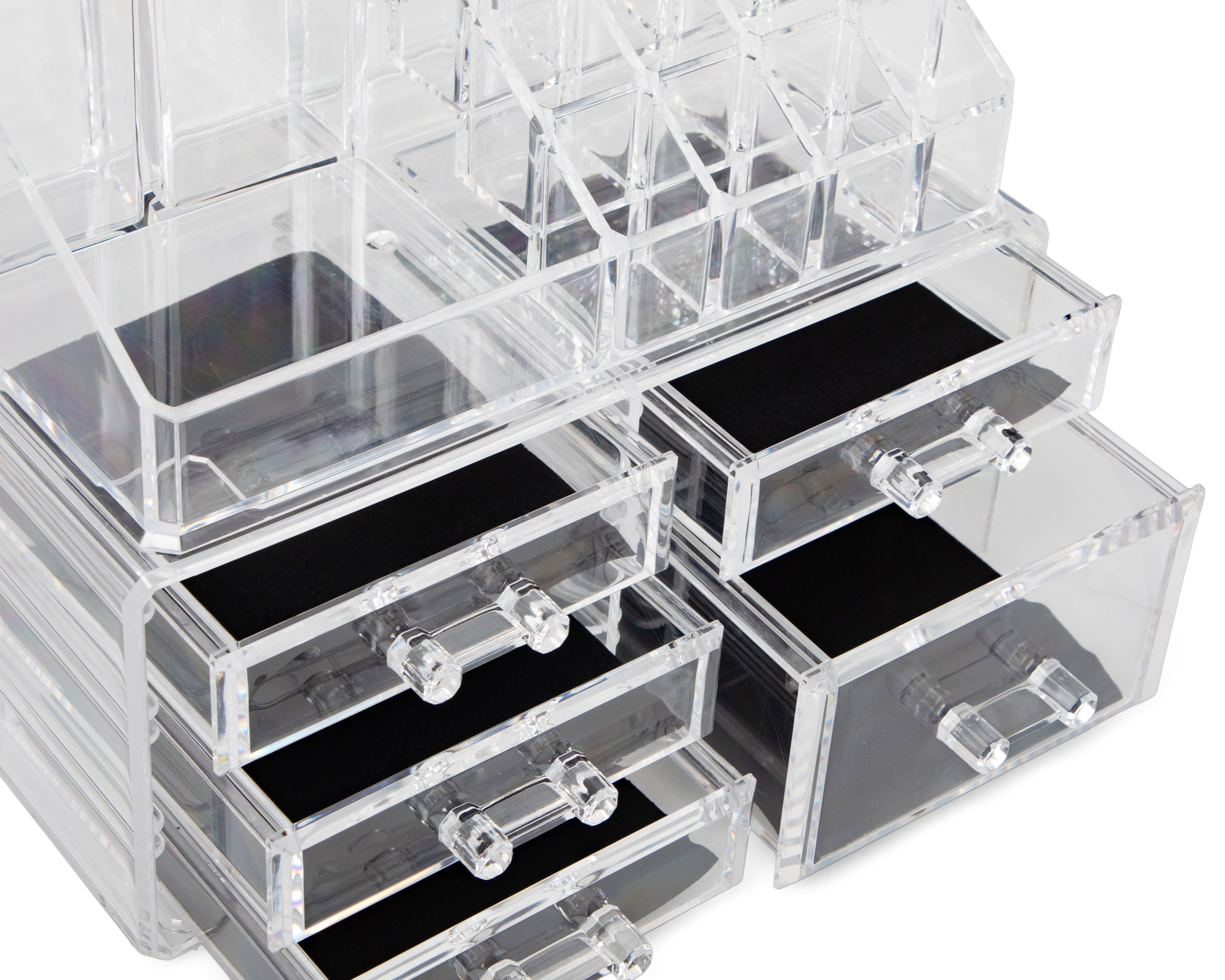 Foto 4 pulgar | Foto 3 | Organizador para Maquillaje de Plástico +Simple Cathy Transparente