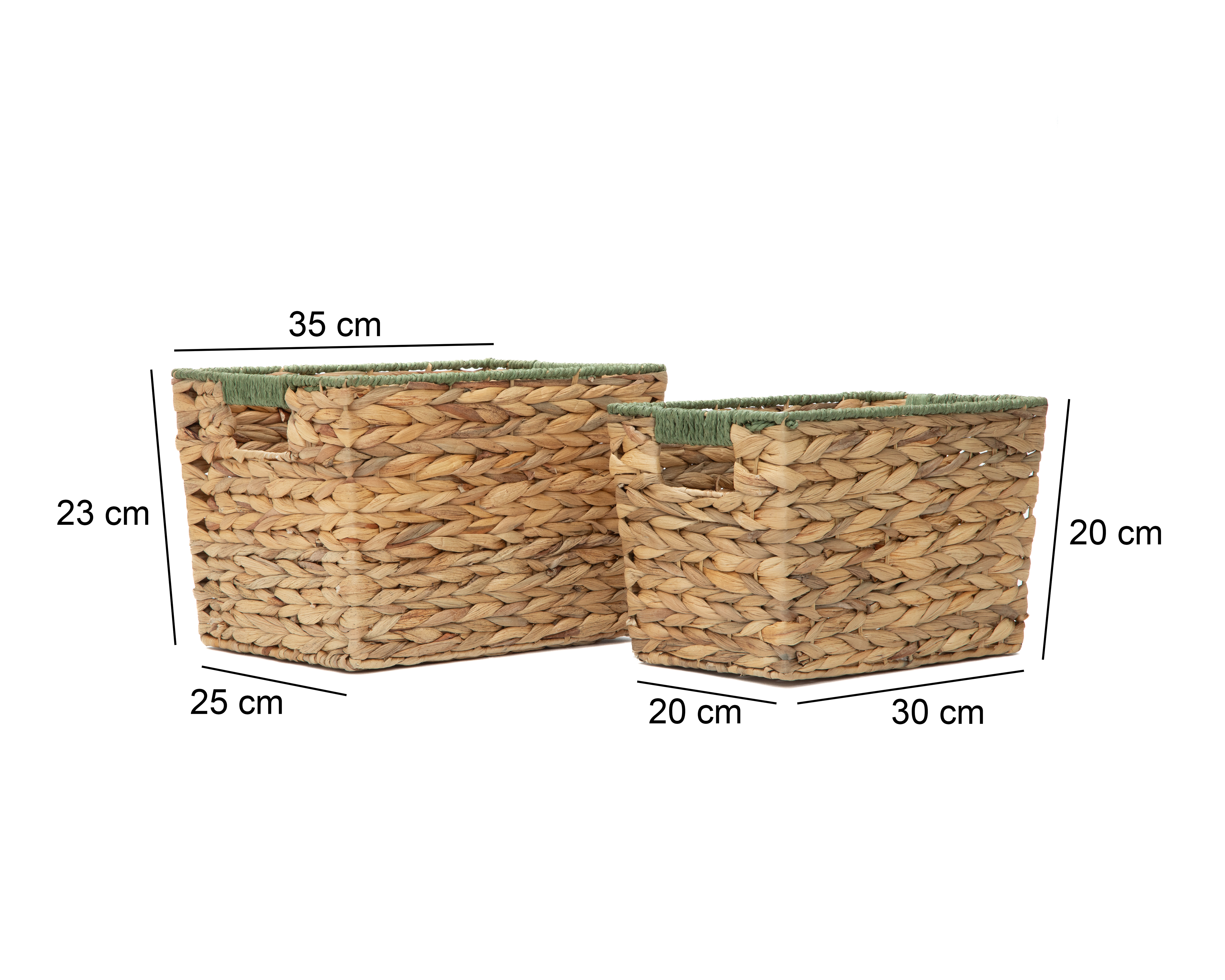 Foto 7 | Foto 7 | Canasta de Papel Heidi +Simple 2 Piezas