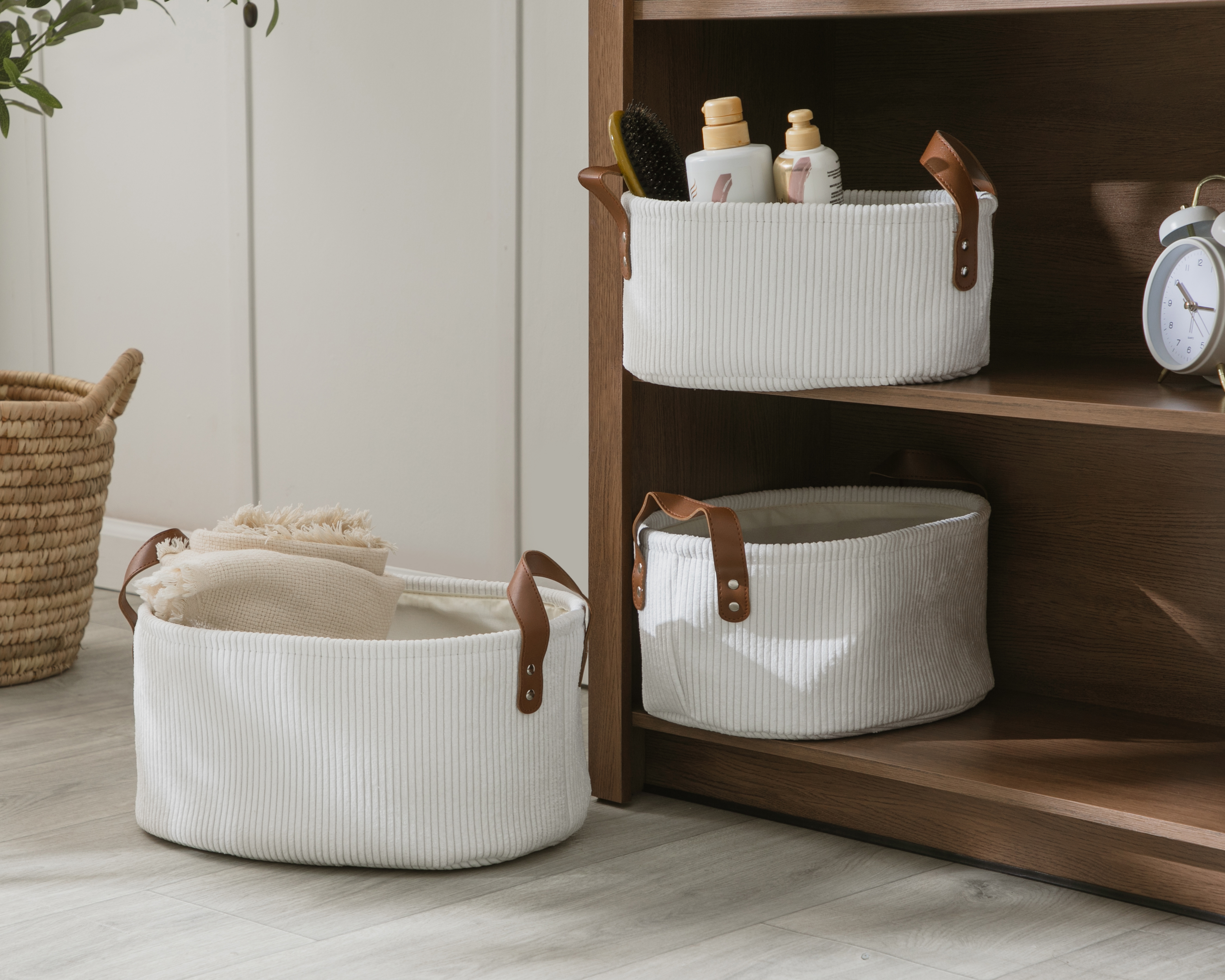 Foto 6 | Foto 6 | Canasta de Tela Dayla +Simple 3 Piezas