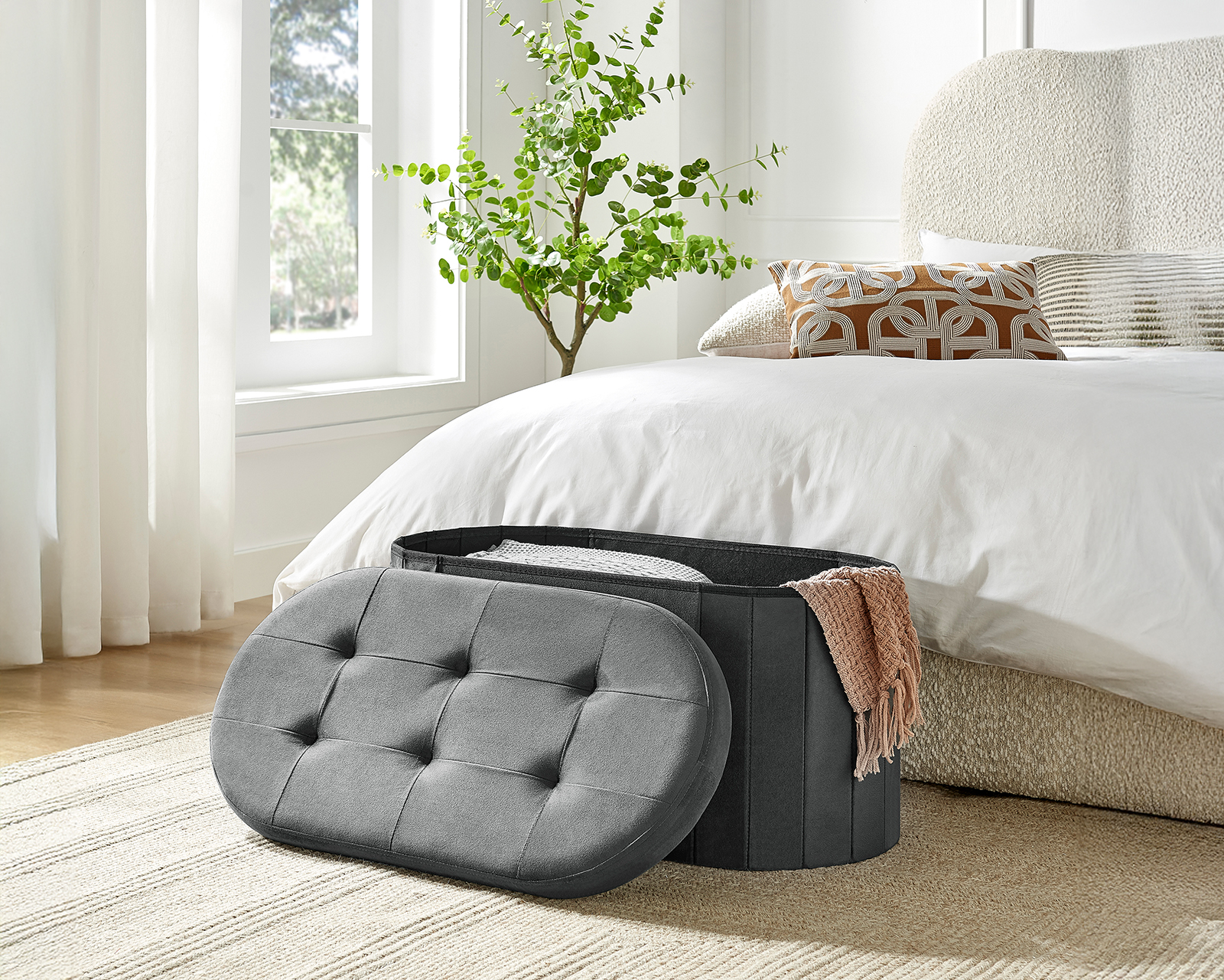 Foto 4 pulgar | Foto 3 | Banco de Madera +Simple Lirio Gris