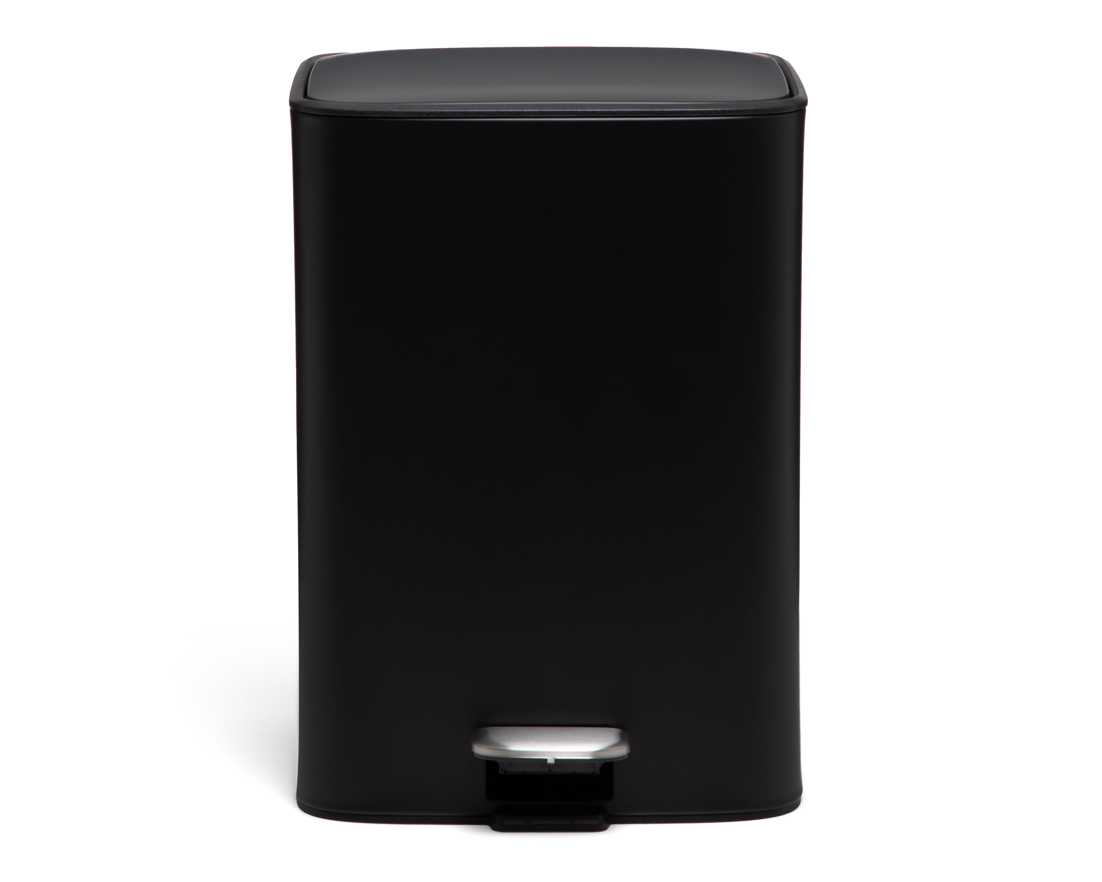 Foto 2 pulgar | Foto 1 | Bote de Basura de Metal +Simple Capricornio Negro