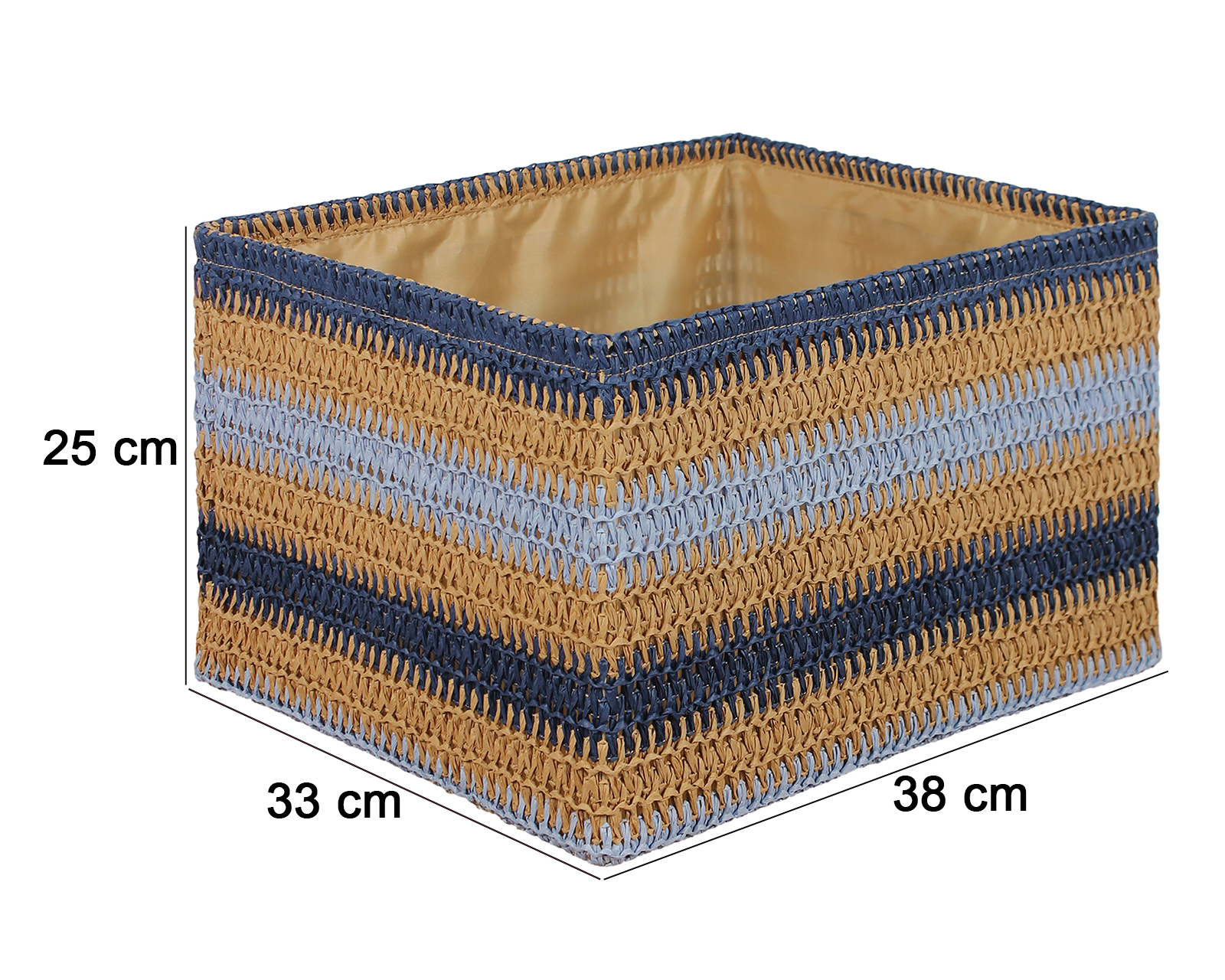 Foto 6 pulgar | Foto 5 | Canasta de Almacenamiento de Papel +Simple Tiana 2 Piezas