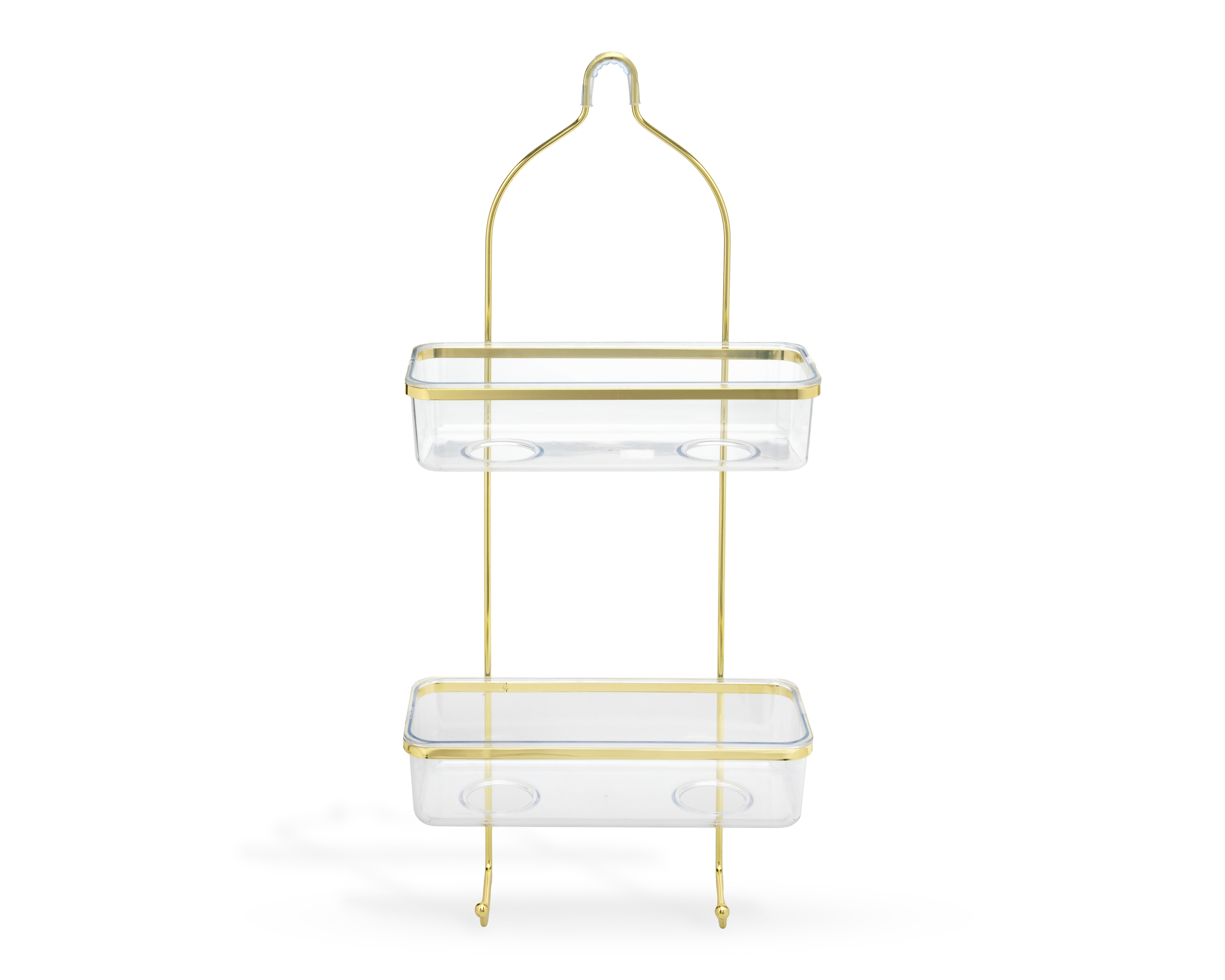 Foto 4 pulgar | Foto 3 | Organizador de Regadera de Plástico +Simple Bali Dorado