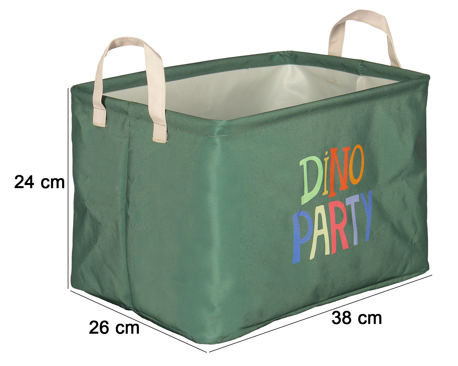 Foto 9 pulgar | Foto 8 | Canasta de Almacenamiento de Poliéster +Simple Jurásico 2 Piezas