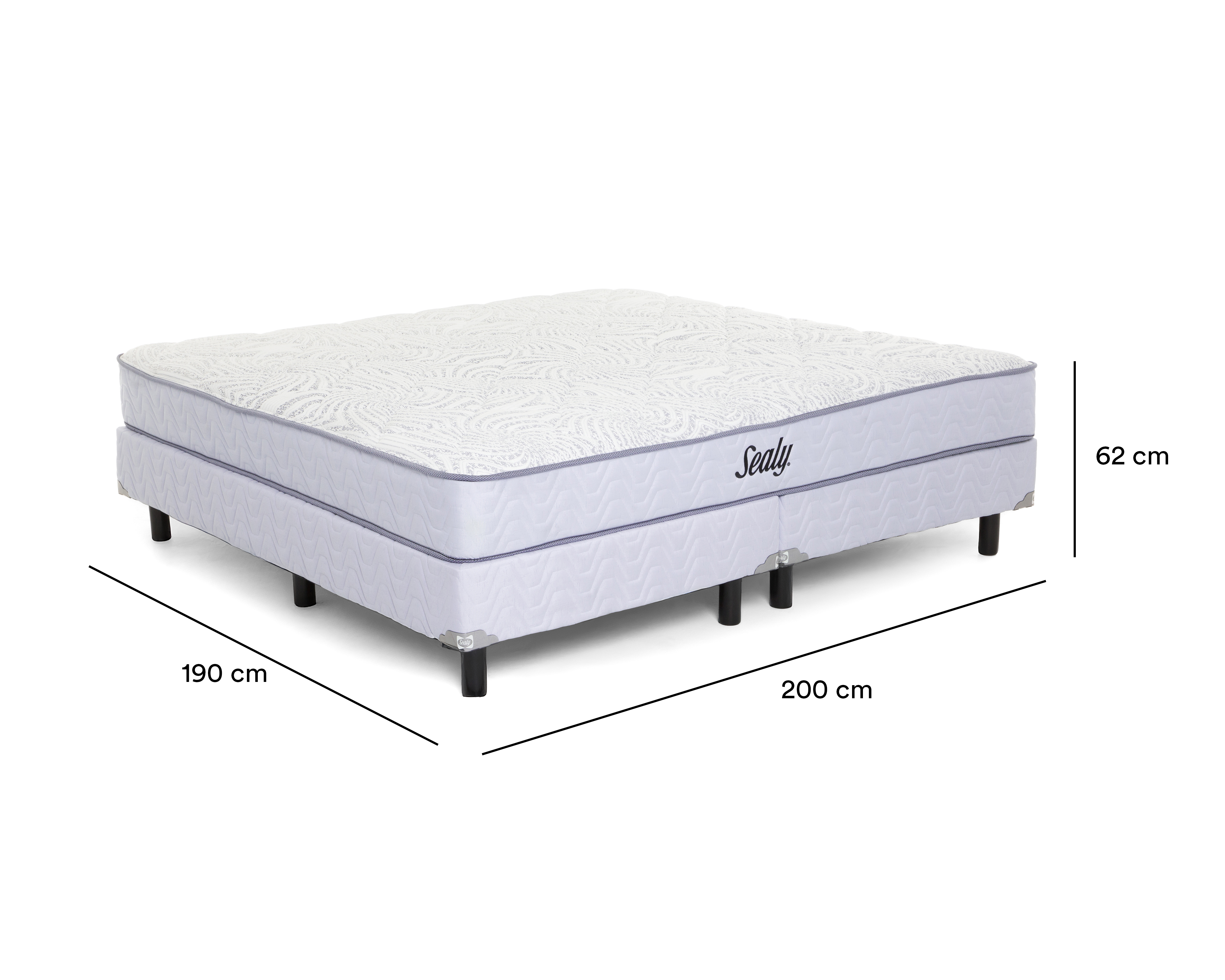 Foto 7 pulgar | Foto 6 | Juego de Colchón y Box King Size Sealy Articus