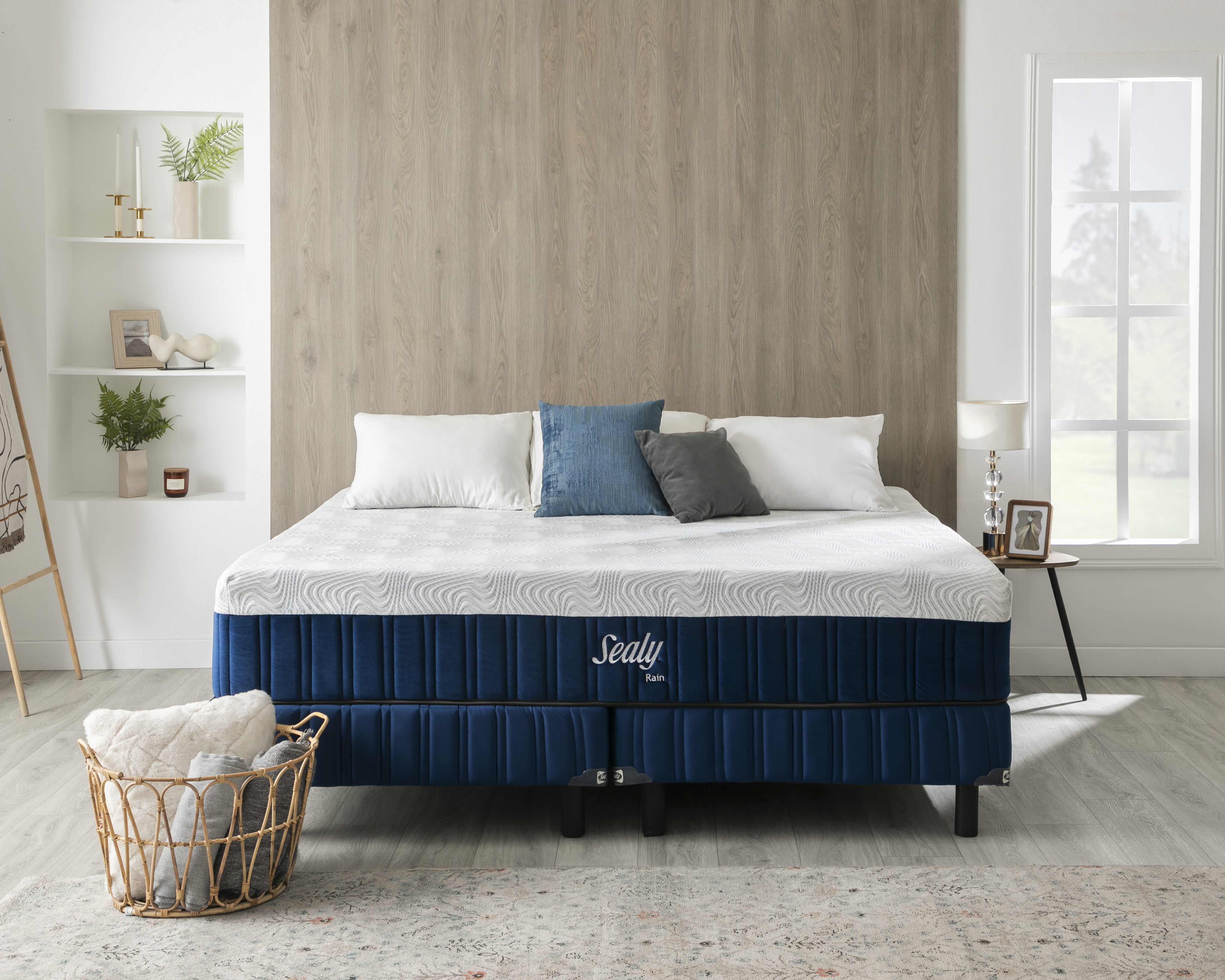 Foto 2 pulgar | Foto 1 | Juego de Colchón y Box King Size Sealy Rain