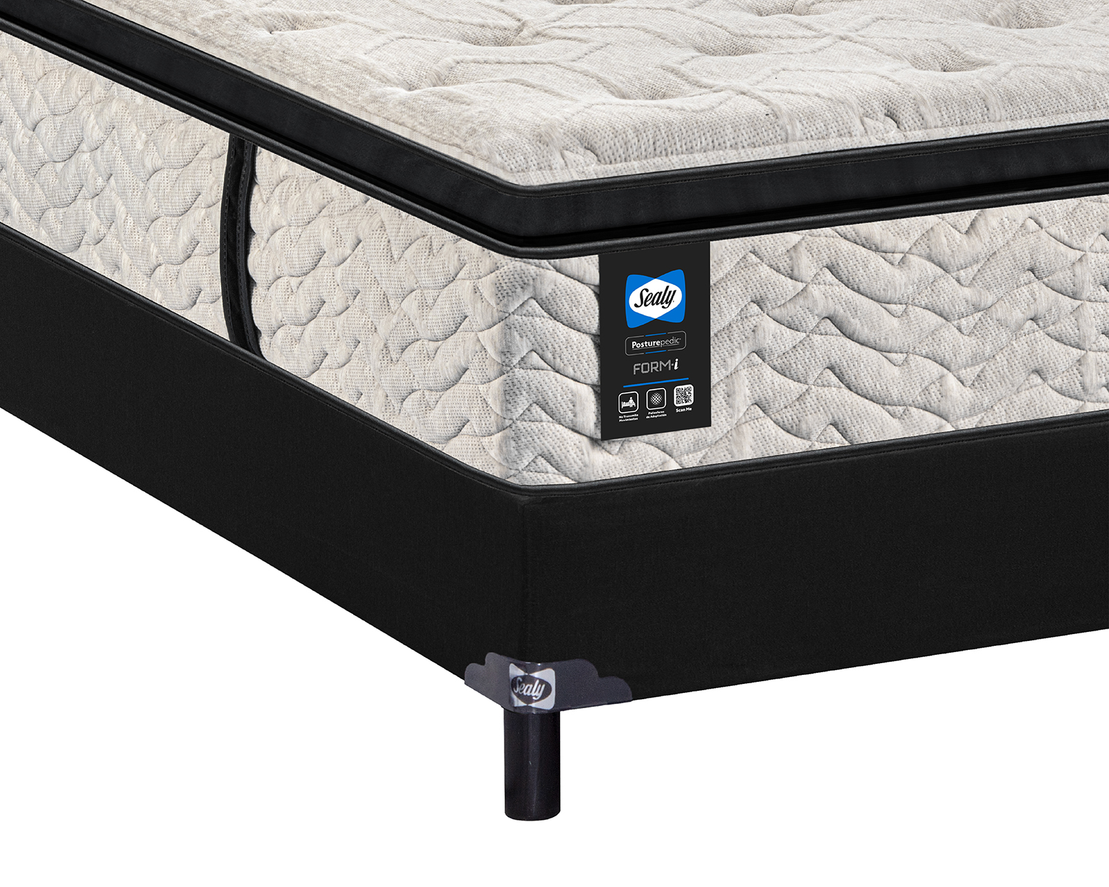 Foto 6 pulgar | Foto 5 | Juego de Box y Colchón Queen Size Sealy Glossom