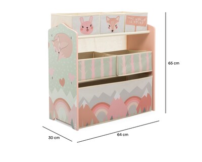 Foto 5 | Foto 5 | Juguetero Organizador +Simple Rosa