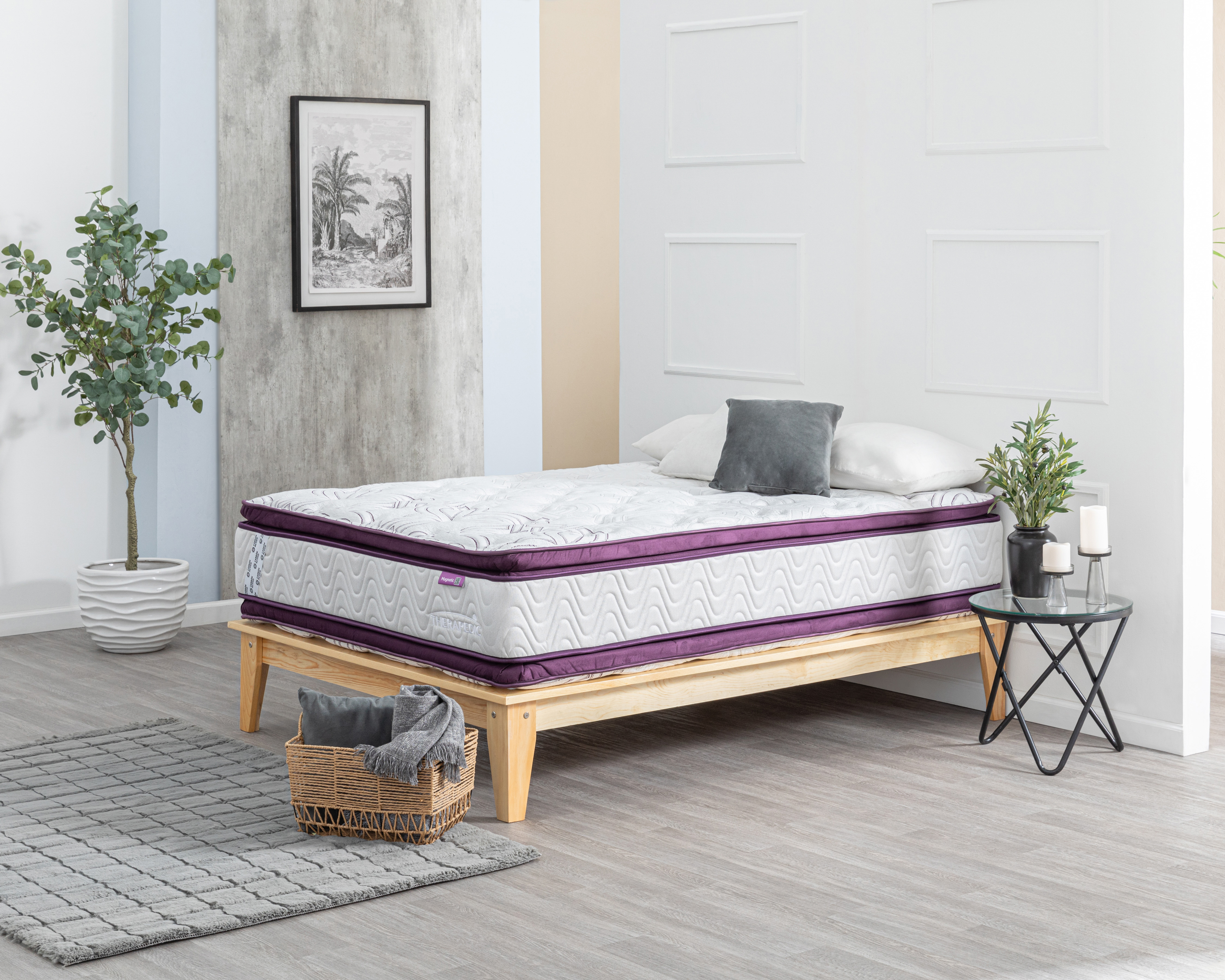 Foto 2 pulgar | Foto 1 | Colchón Matrimonial Therapedic Magnetic