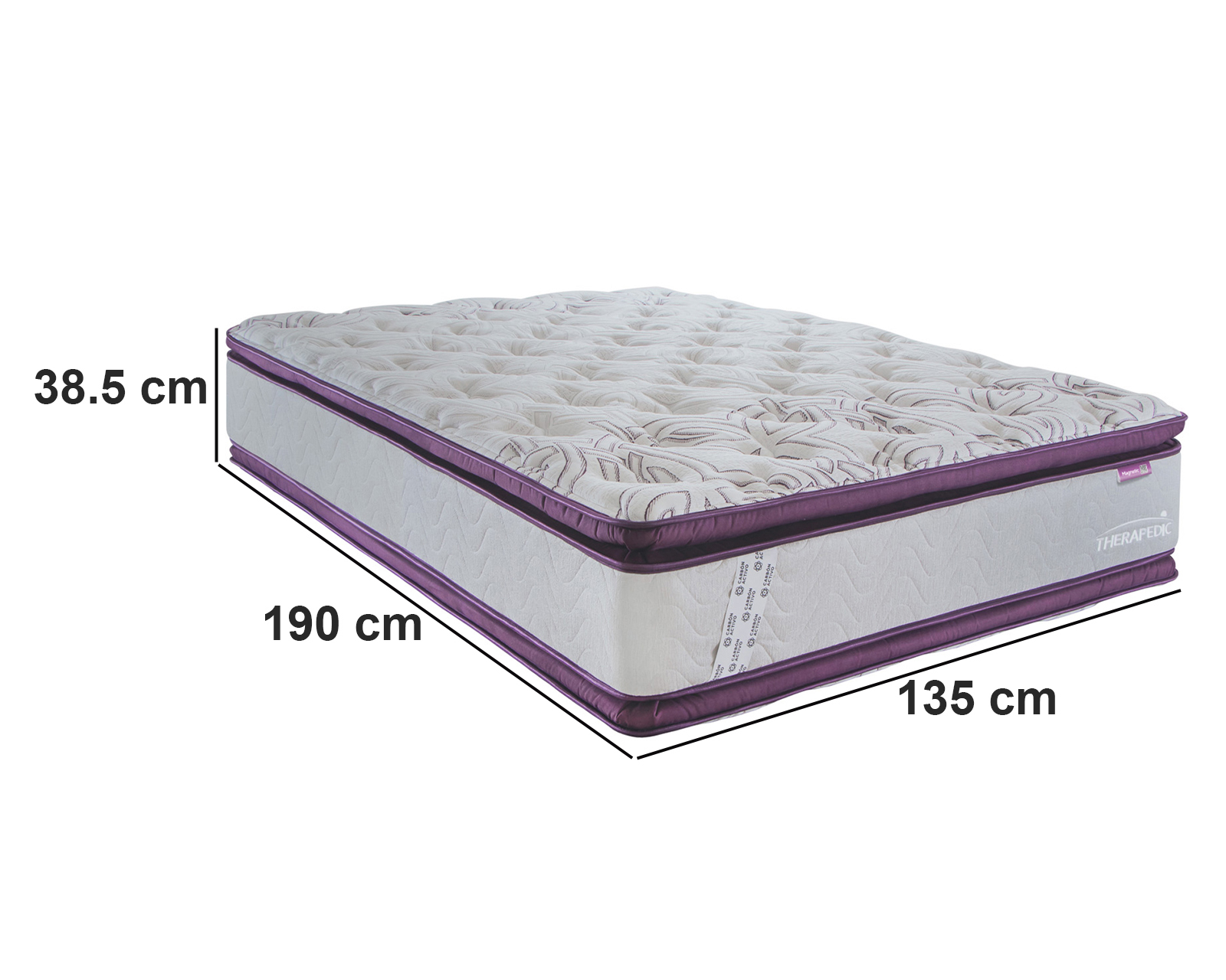 Foto 7 pulgar | Foto 6 | Colchón Matrimonial Therapedic Magnetic