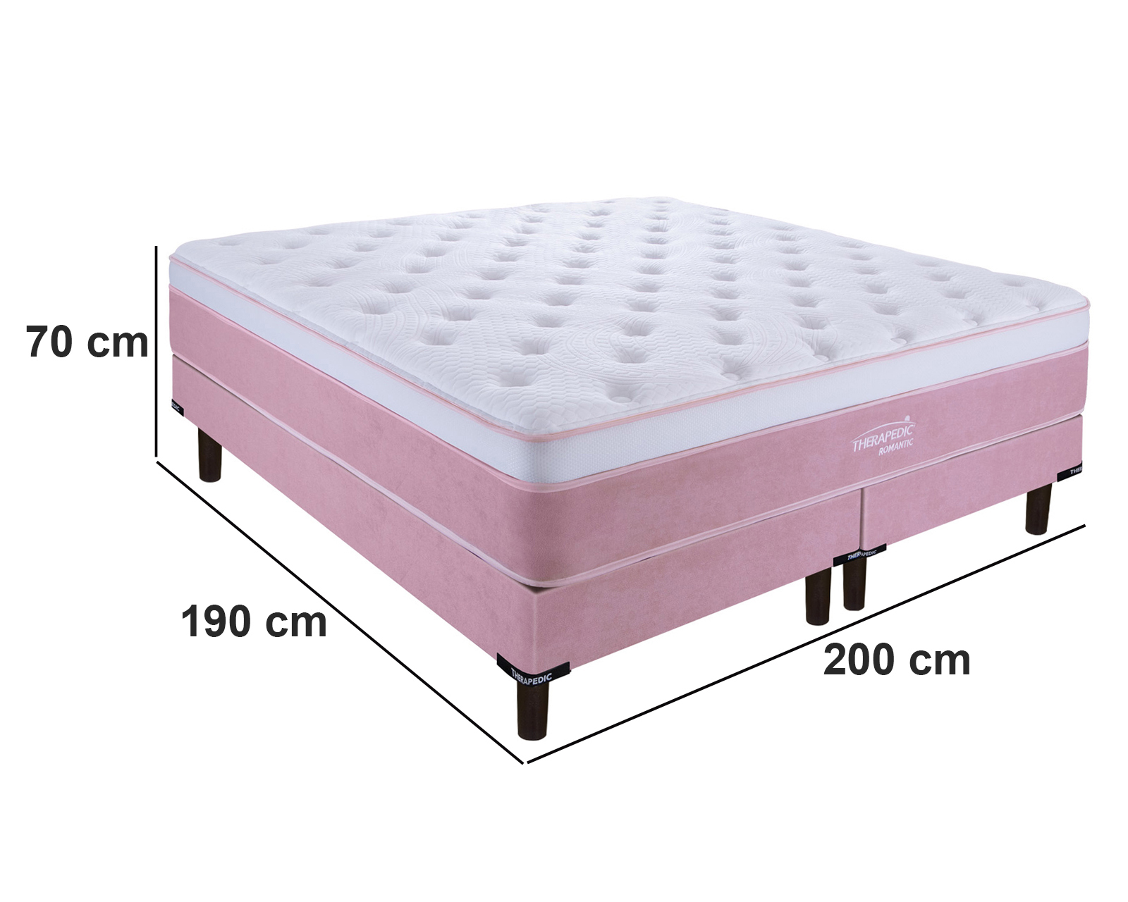 Foto 7 pulgar | Foto 6 | Juego de Colchón y Box King Size Therapedic Romantic
