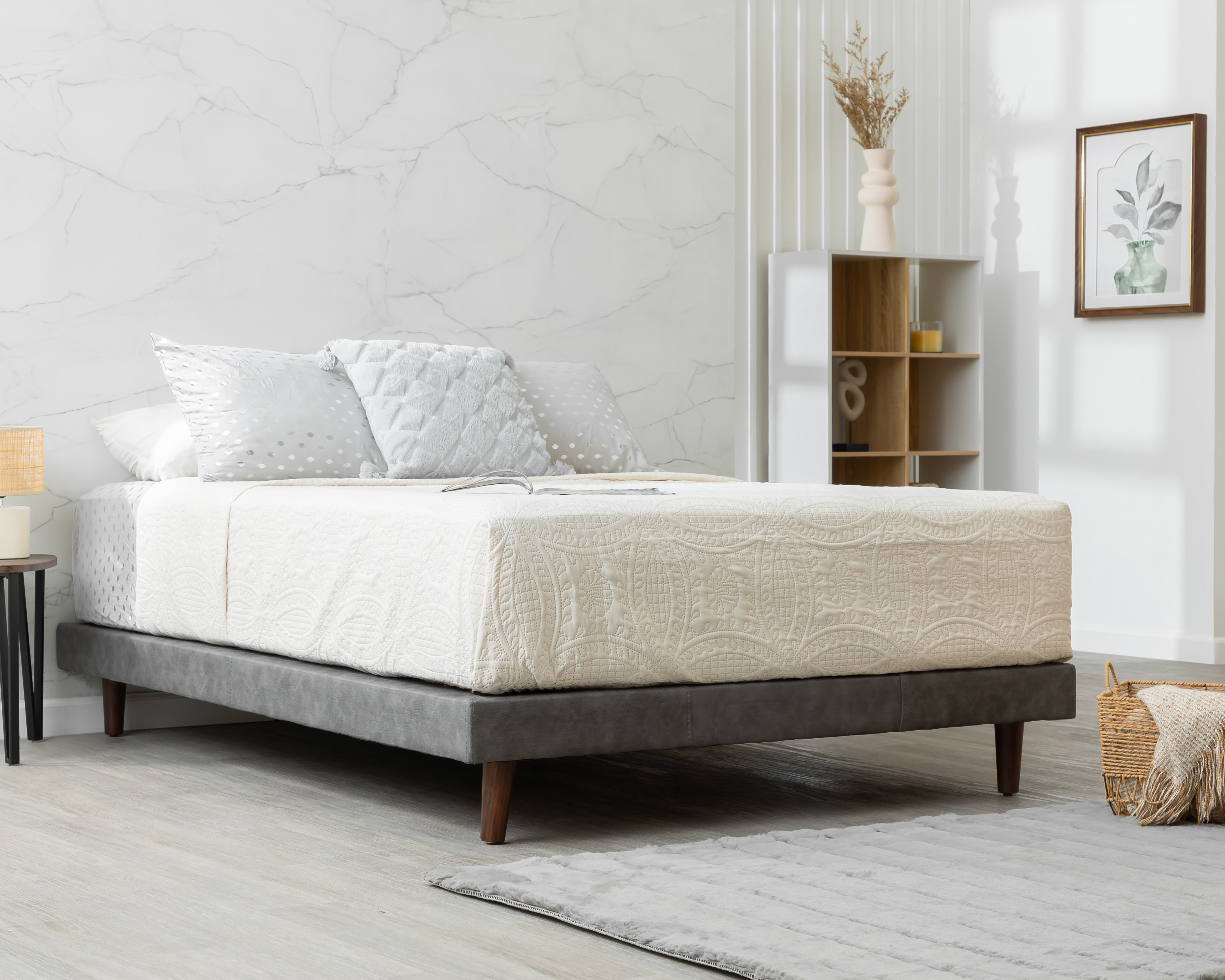 Foto 1 | Foto 1 | Base para Cama Matrimonial Trendy de Madera