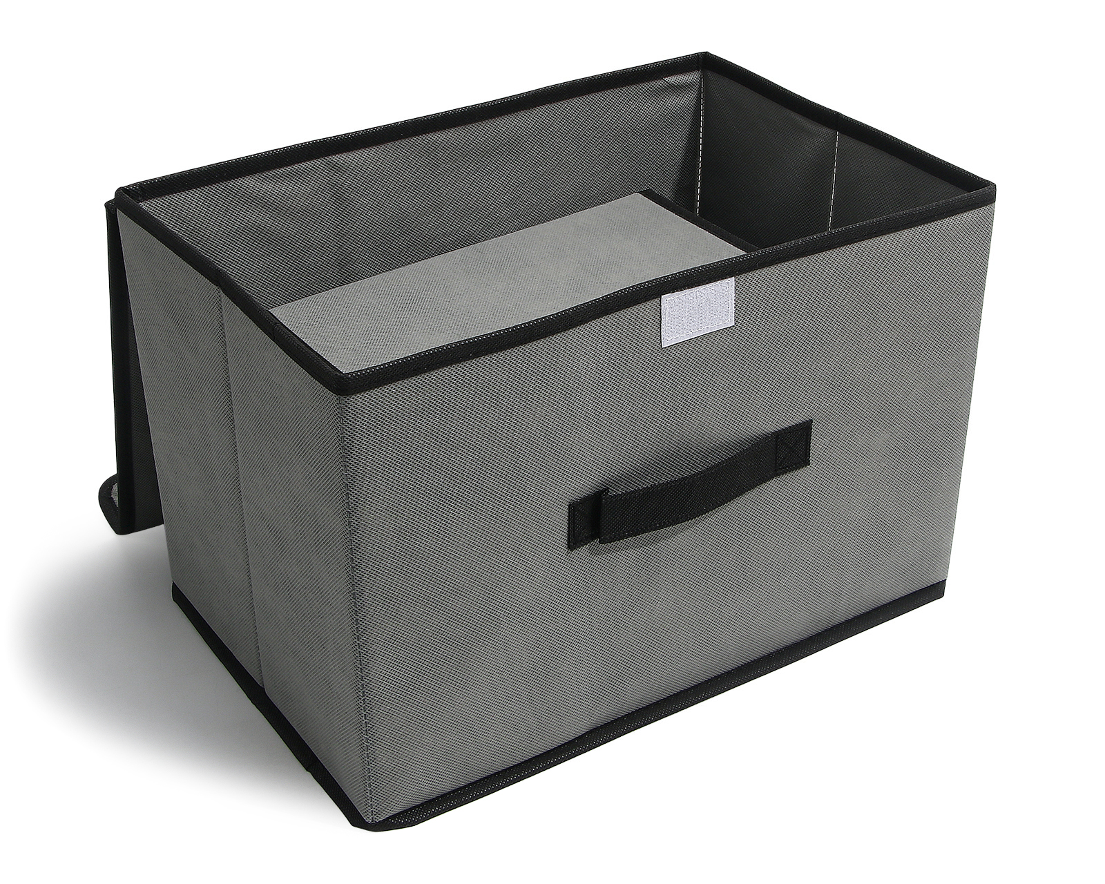 Foto 4 | Foto 4 | Caja de Almacenamiento de Tela +Simple Marina Gris 2 Piezas