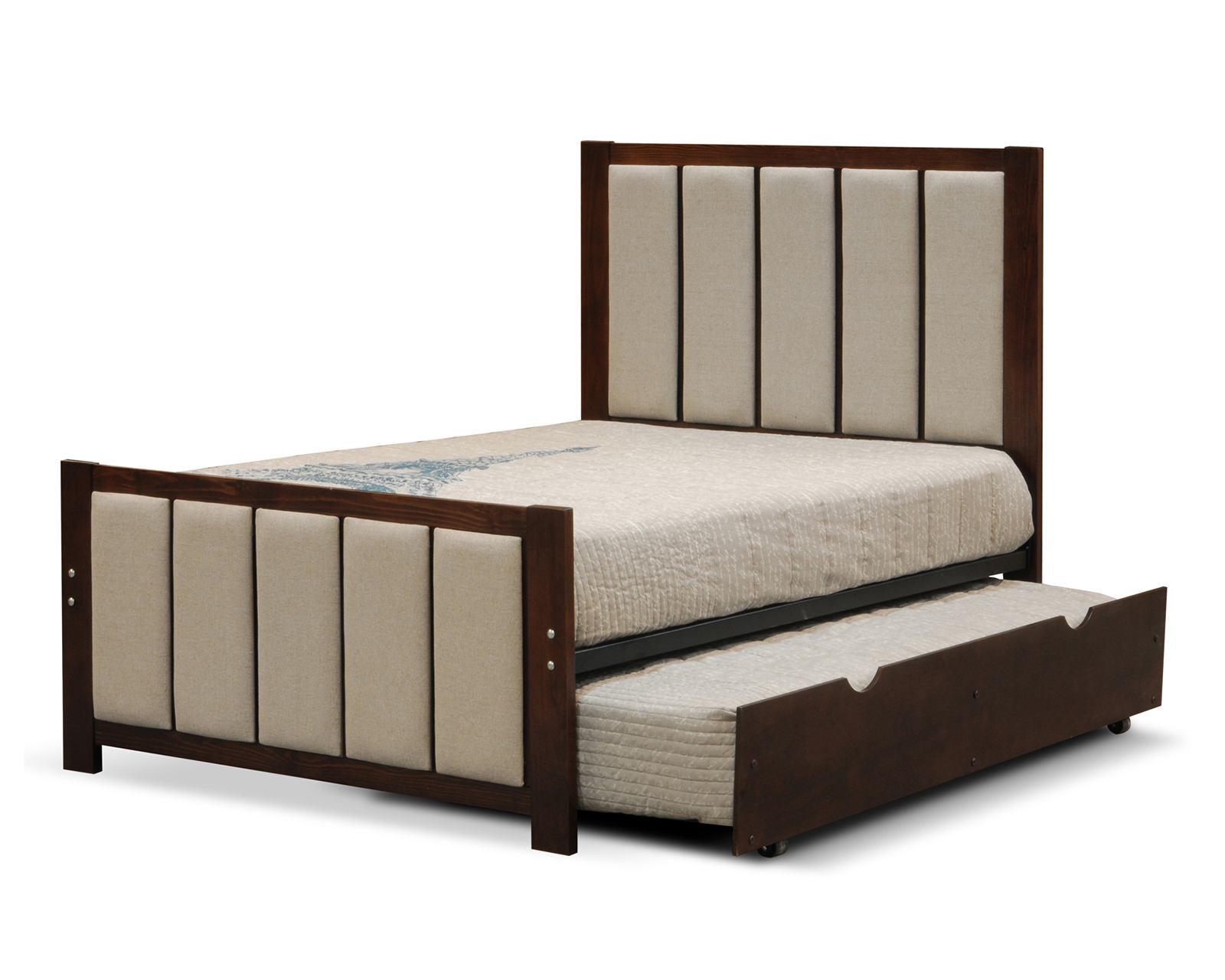 Foto 3 pulgar | Foto 2 | Cama Matrimonial Barcelona de Madera
