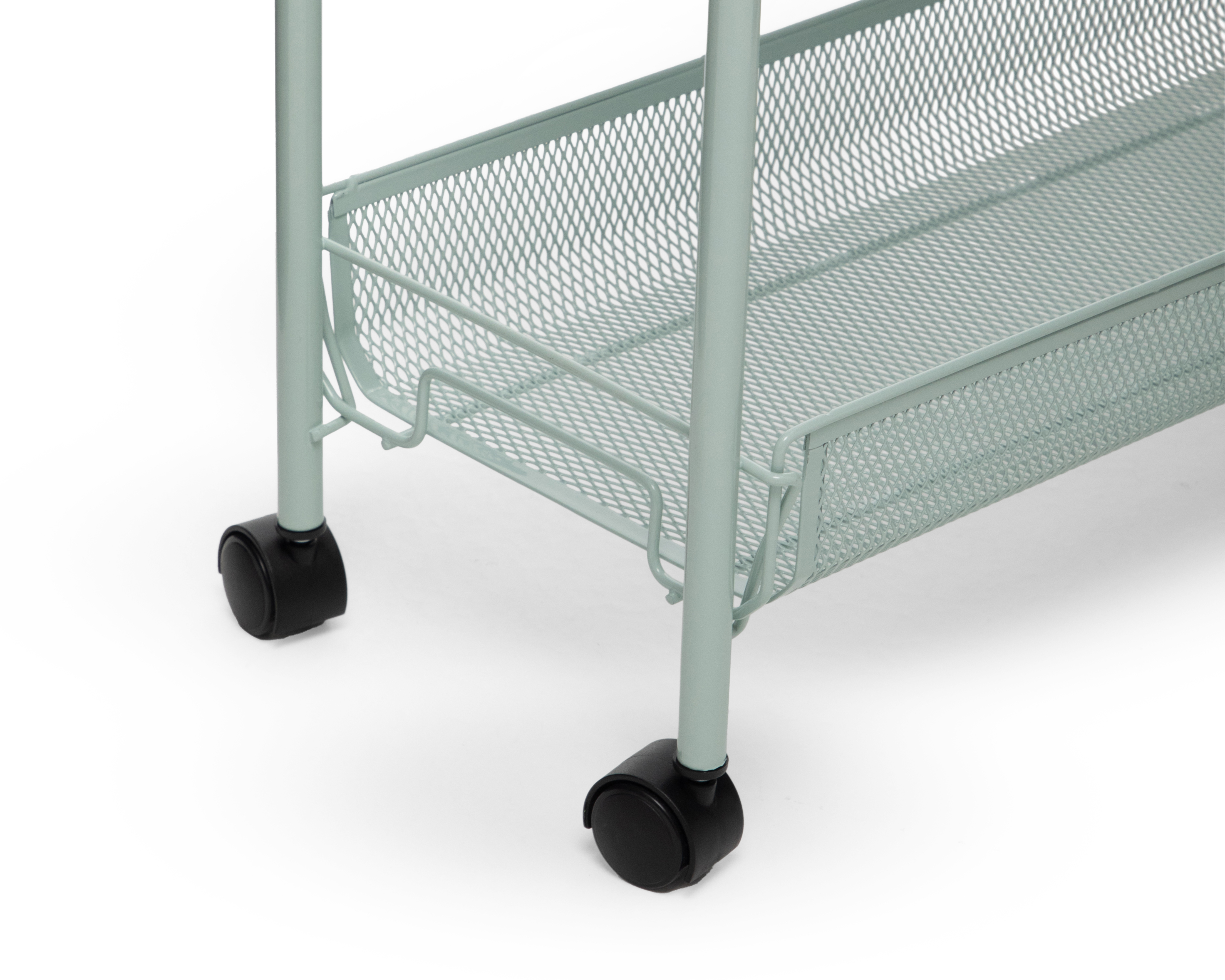 Foto 4 | Foto 4 | Carrito Multiusos de Metal +Simple Abril con Llantas