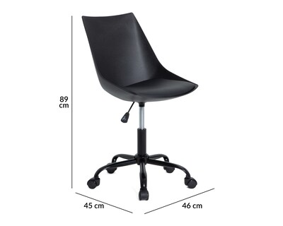 Foto 6 | Foto 6 | Silla de Oficina Julieta Negro