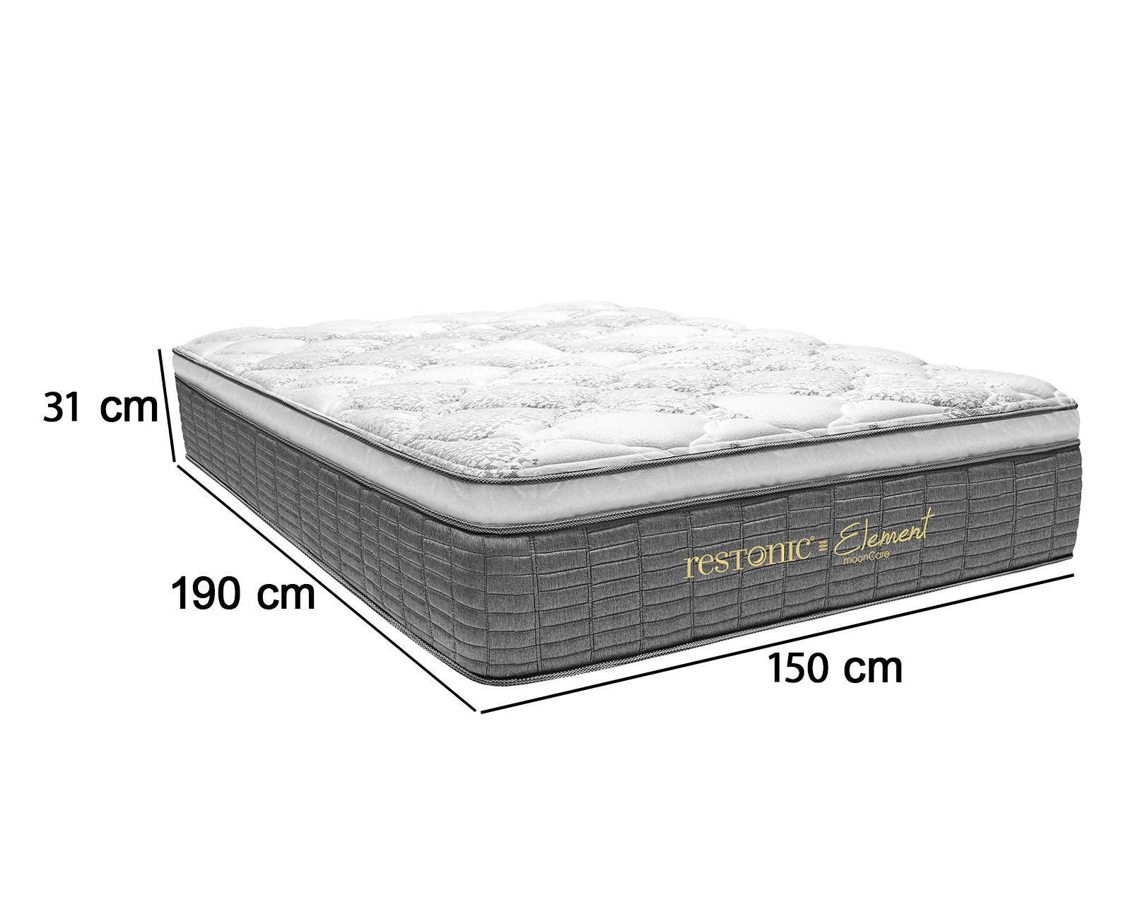 Foto 6 | Foto 6 | Colchón Queen Size Restonic Element