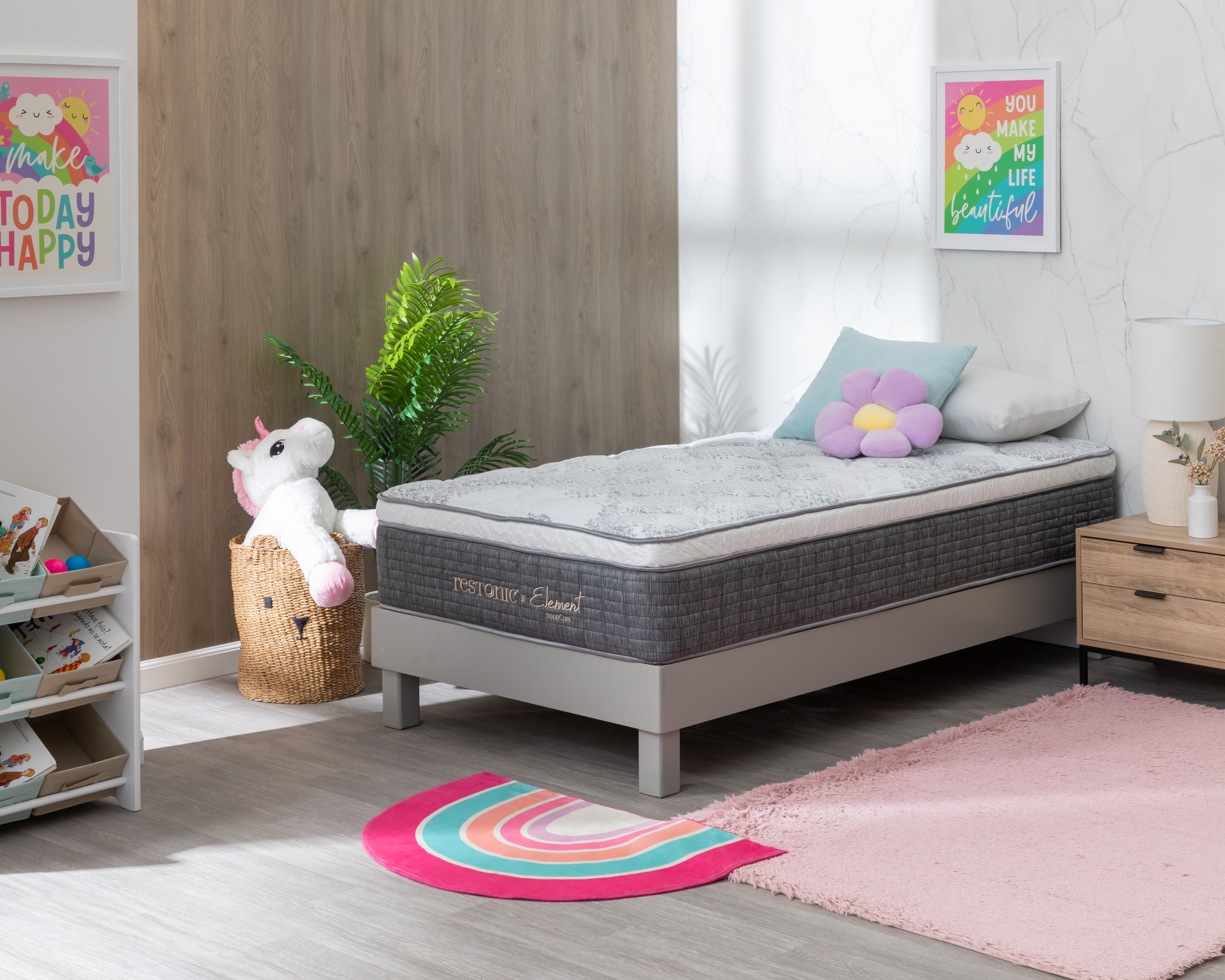 Foto 1 | Foto 1 | Colchón Individual Restonic Element