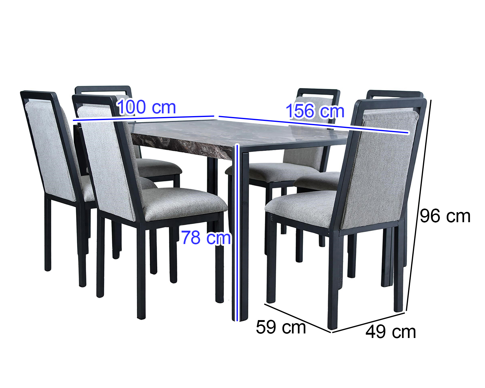 Foto 7 pulgar | Foto 6 | Comedor Britania con 6 Sillas