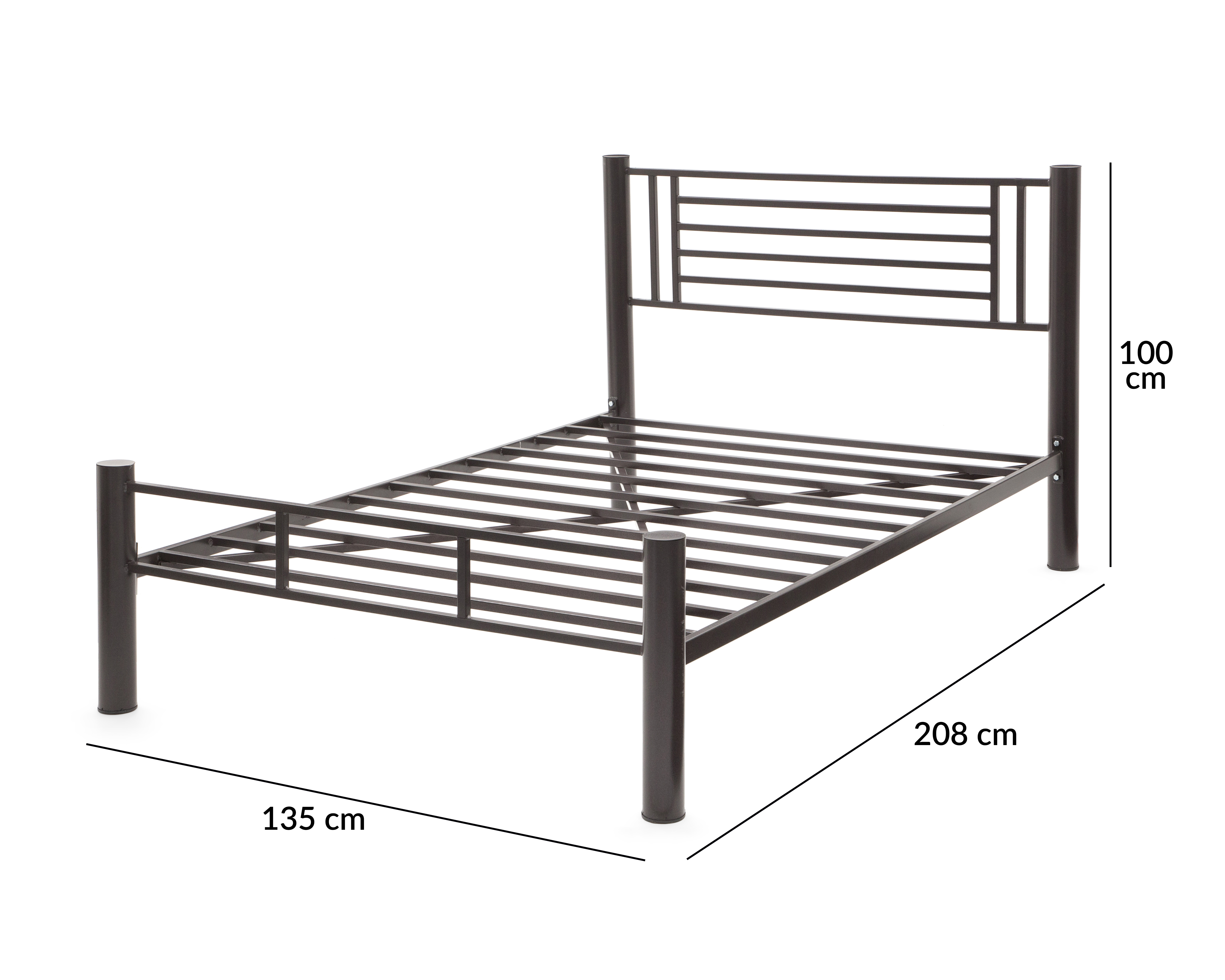 Foto 6 | Foto 6 | Base para Cama Matrimonial Paulina de Metal
