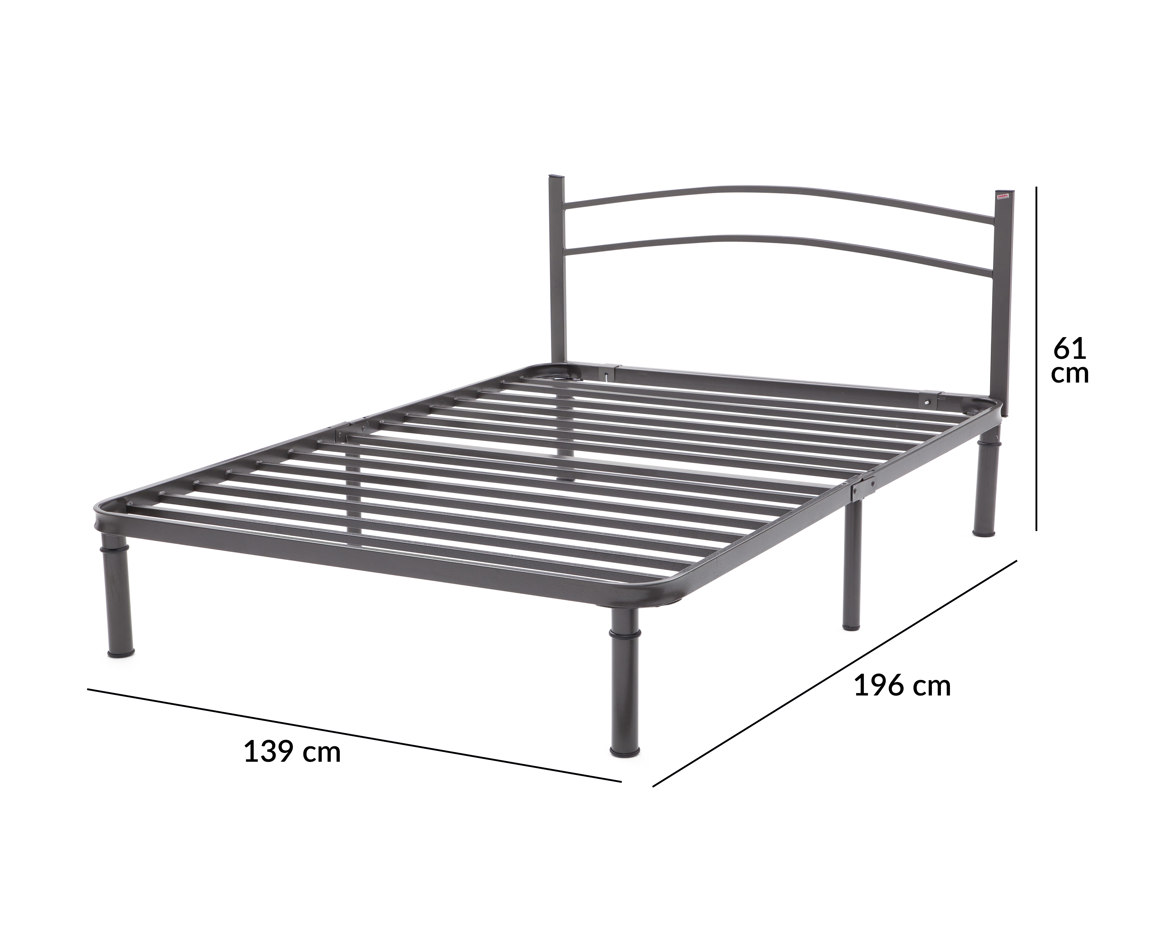 Foto 6 | Foto 6 | Cama Matrimonial Aurora de Metal