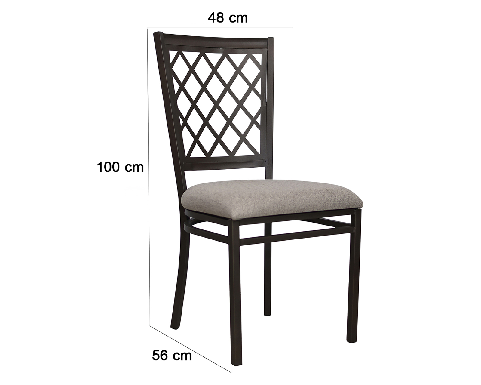 Foto 7 pulgar | Foto 6 | Silla de Acero Zaz Dalmore Café