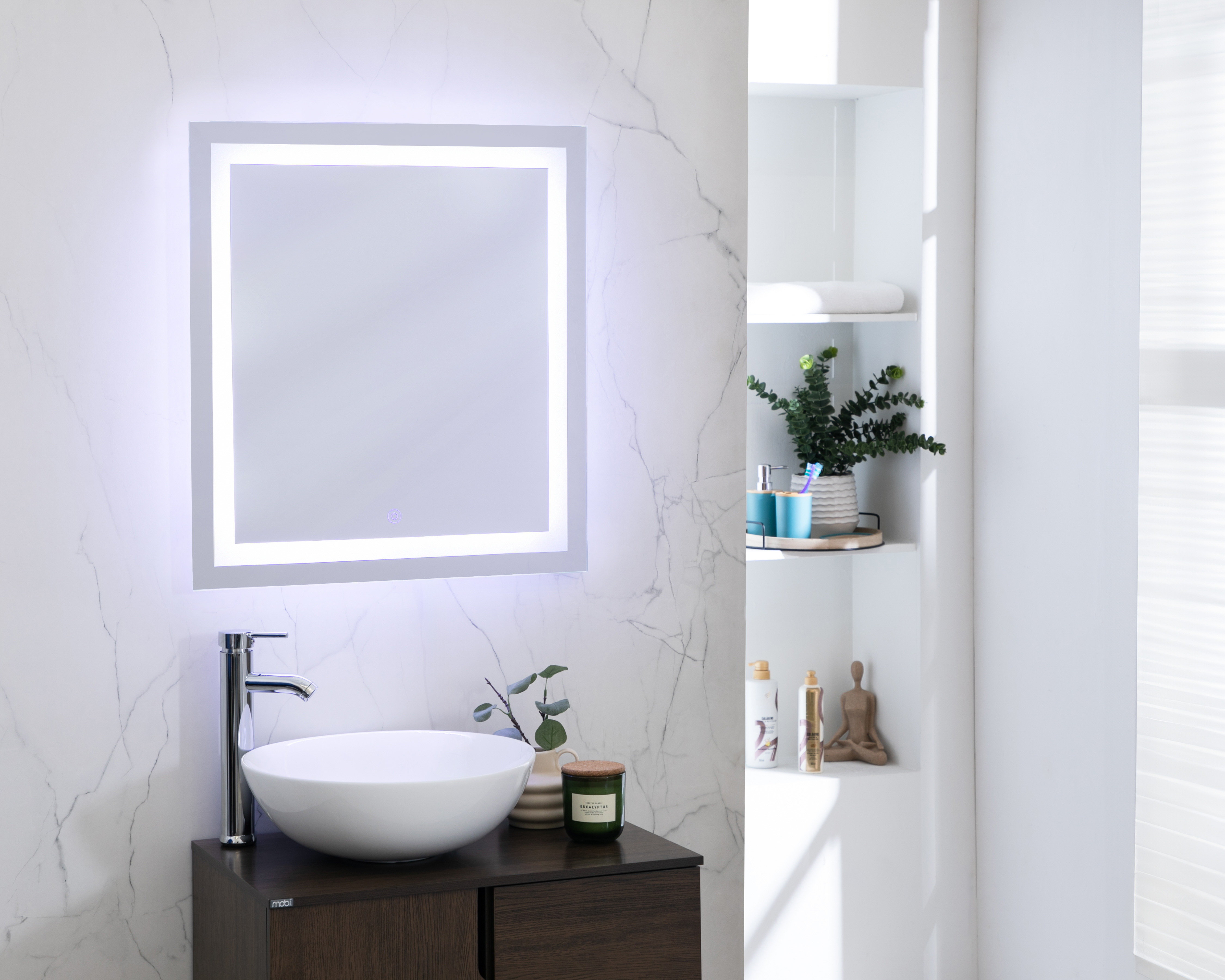 Espejo para Baño Pérez Gómez con Luz LED
