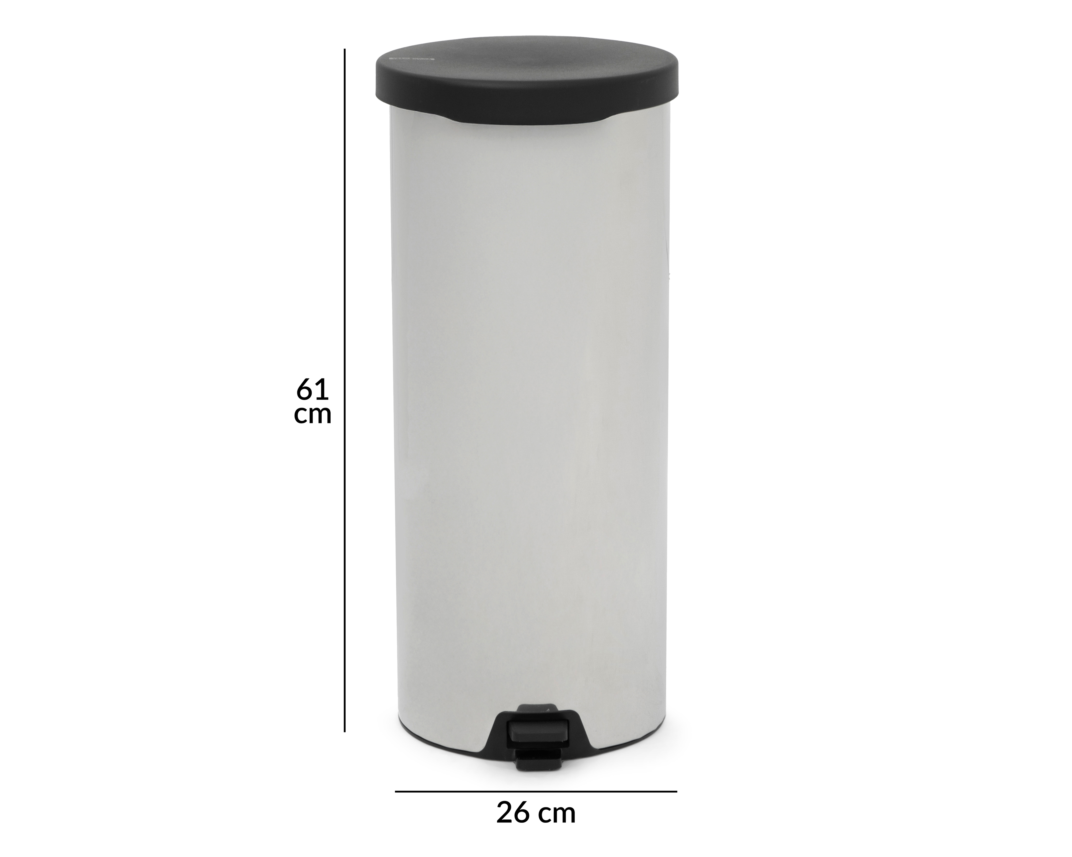 Foto 8 pulgar | Foto 7 | Bote de Basura de Acero Inoxidable Tramontina Luci con Tapadera