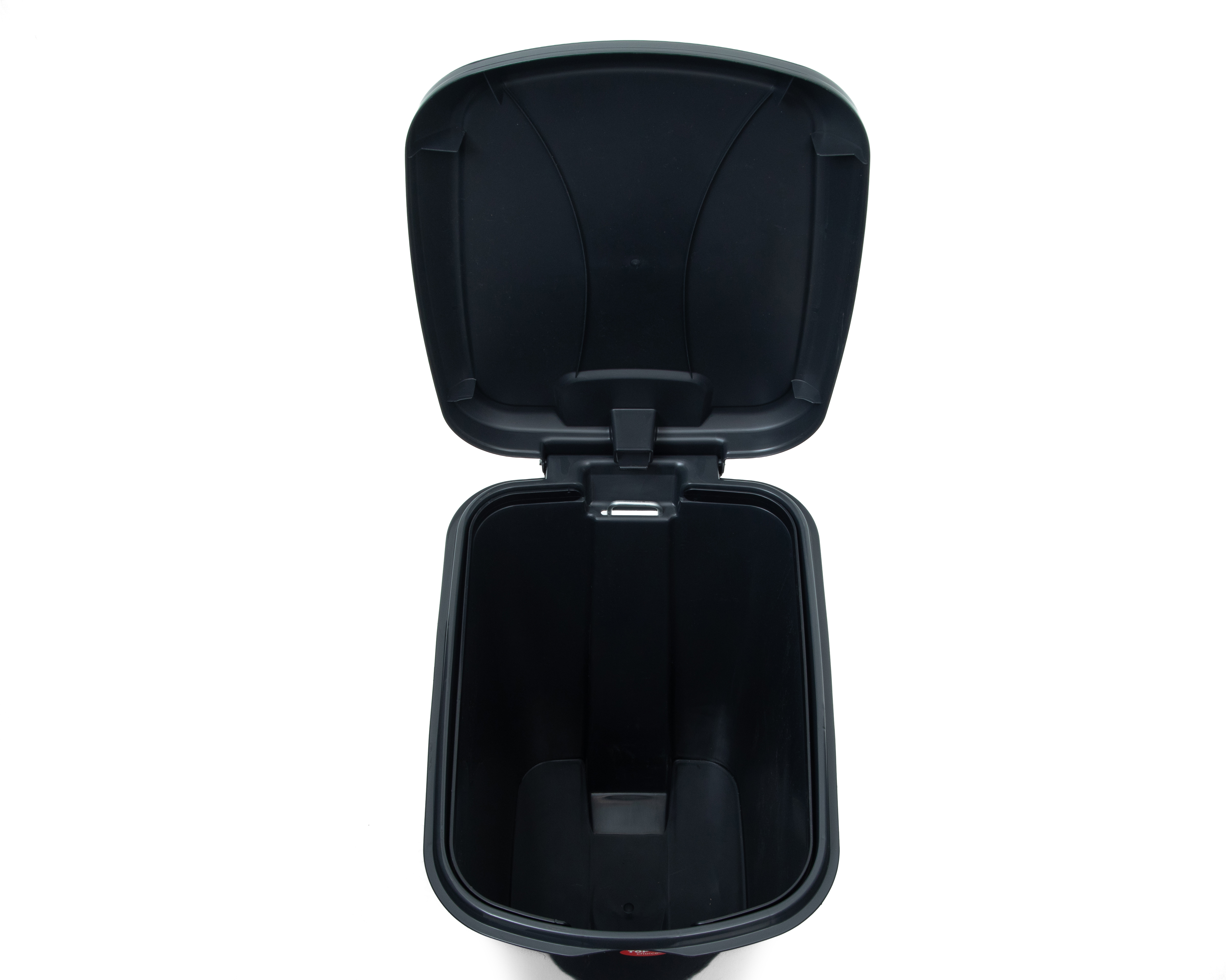 Foto 3 pulgar | Foto 2 | Bote de Basura de Plástico Nuvo XL Negro