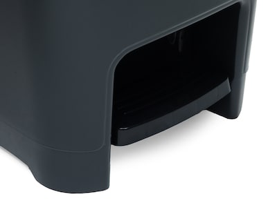 Foto 3 | Foto 3 | Bote de Basura de Plástico Nuvo XL Negro