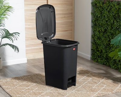 Foto 4 | Foto 4 | Bote de Basura de Plástico Nuvo XL Negro